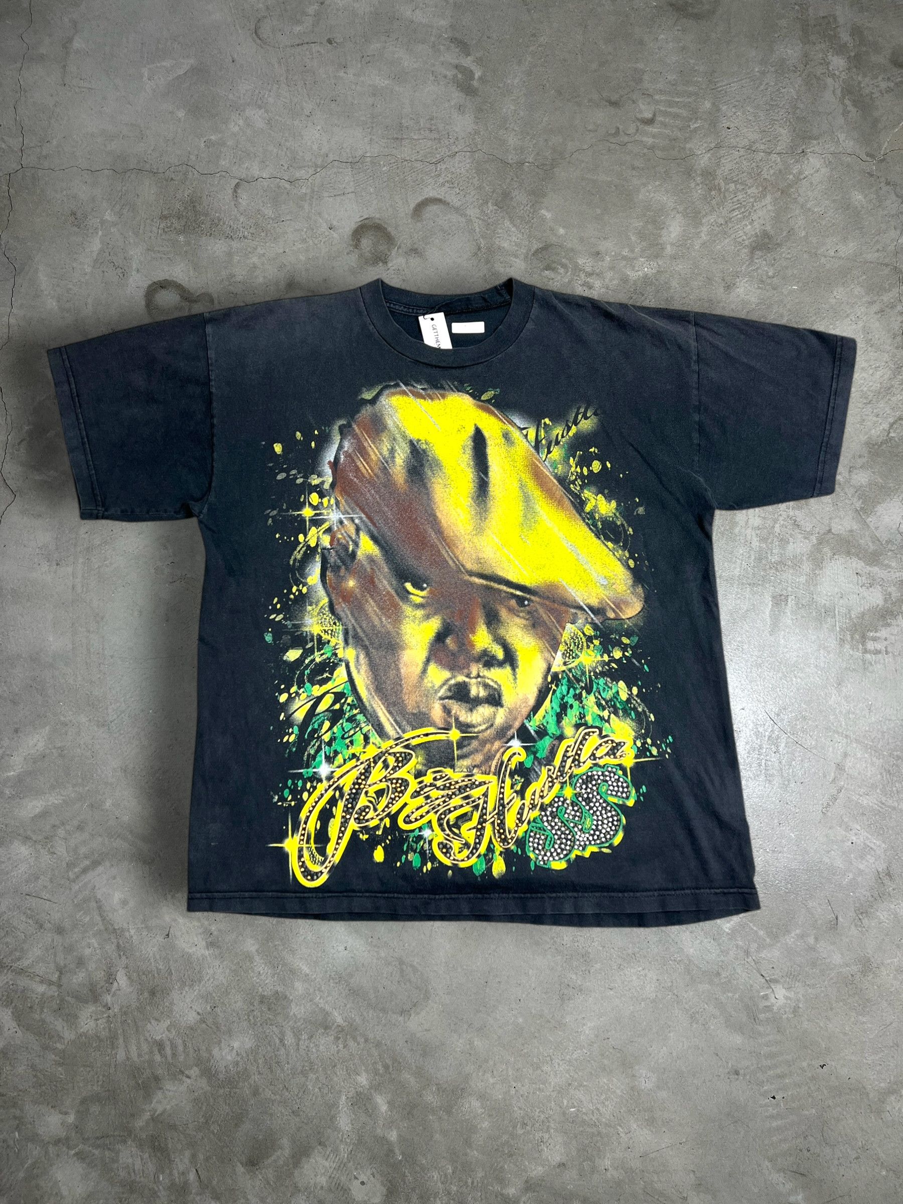 Rap Tees × Vintage Vtg Notorious Big Biggie Smalls Legendary Rap Tee GTME511 Size US XL / EU 56 / 4 - 1 Thumbnail