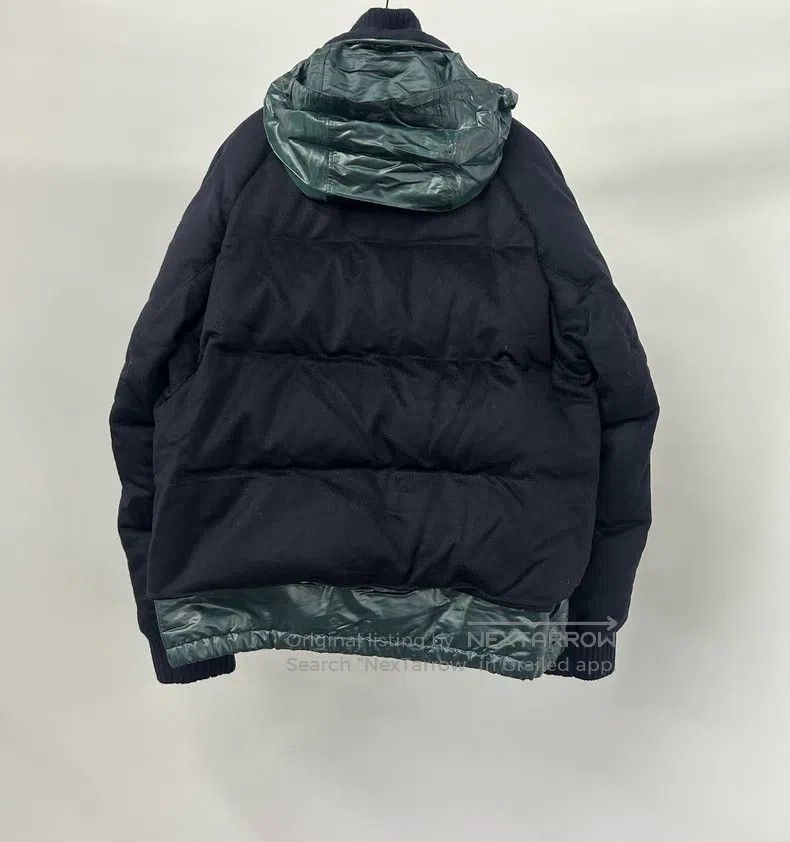 Hermes Hermes Men's waterproof cashmere down jacket, zipper hood Size US M / EU 48-50 / 2 - 3 Thumbnail