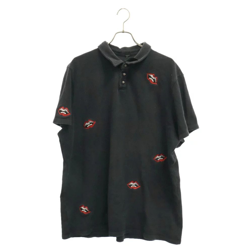 image of Chrome Hearts X Matty Boy Polo Shirt in Black, Men's (Size XL)