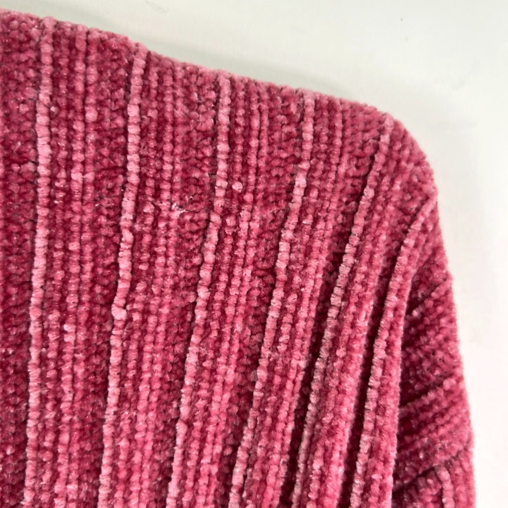 Forever 21 Forever 21 Sweater Womens Cropped Soft Pink Size S Boat Neck Knit Pullover Cap Sleeve Casual Bohemian Classic Colorful Fall Spring Winter 52 in. Chest Size S / US 4 / IT 40 - 2 Thumbnail
