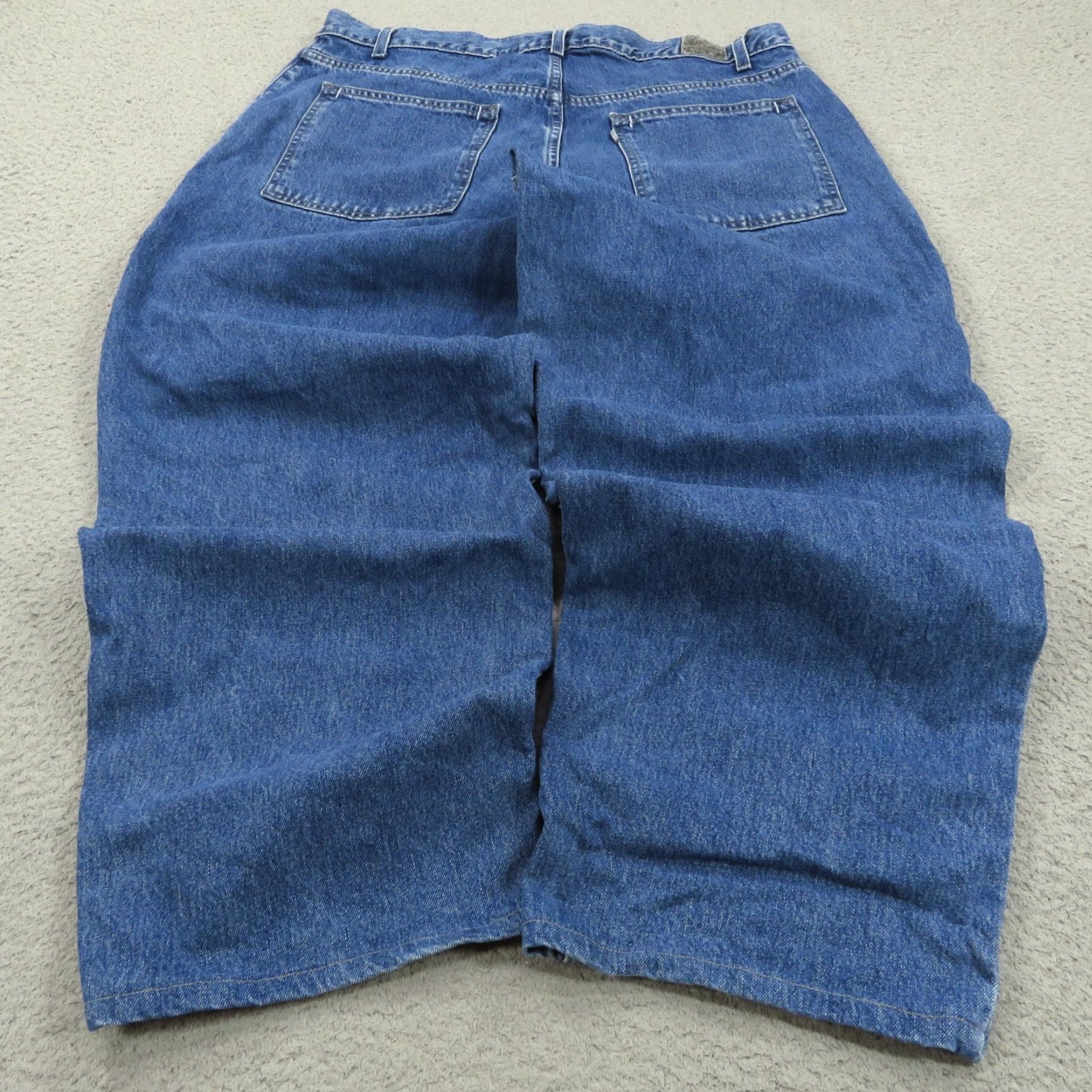 Denime VINTAGE Levis SilverTab 36x30 Y2K Baggy Skater Grunge Wide Leg Denim 90s Size US 36 / EU 52 - 2 Thumbnail