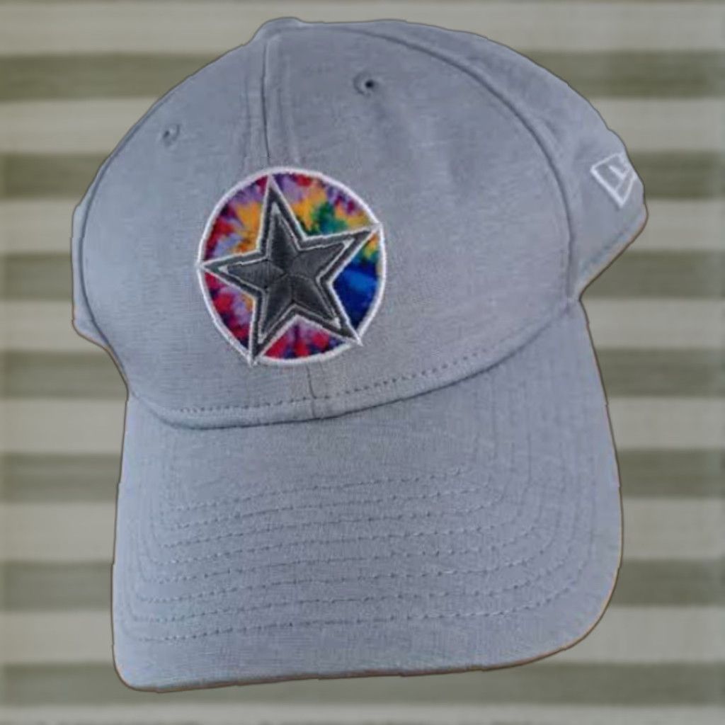 New Era New Era Intercept Cancer Dallas Cowboys Hat 9Forty Adjustable Unisex Adults Baseball Cap Multicolor Cotton Poly Embroidered Cowboys Theme Size ONE SIZE - 1 Thumbnail