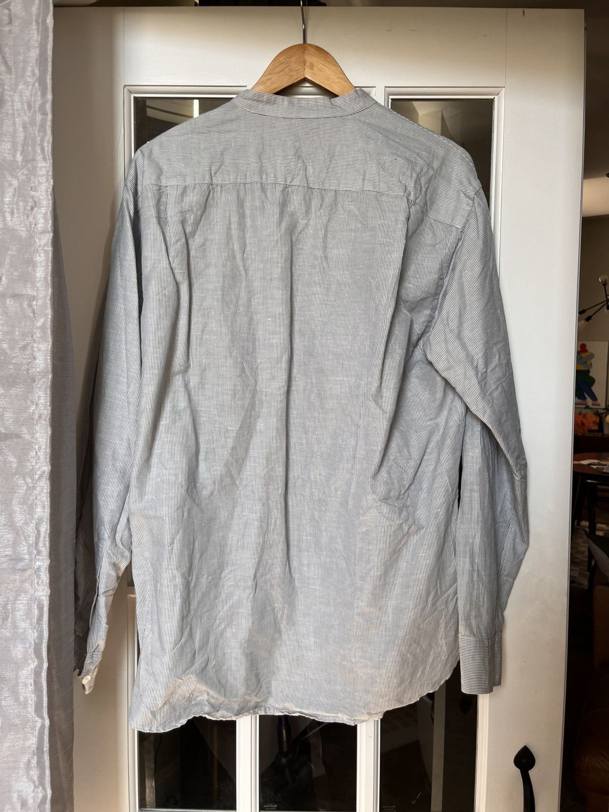 Muji China collar shirt Size US L / EU 52-54 / 3 - 2 Thumbnail