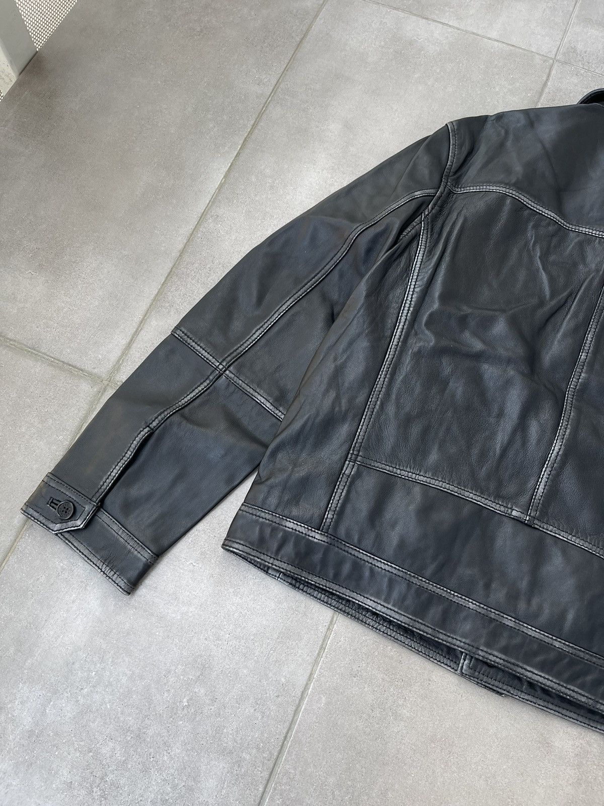 Zadig & Voltaire !DS! SS23 Zadig & Voltaire Lasso Dyed Leather Jacket Size US M / EU 48-50 / 2 - 20 Thumbnail