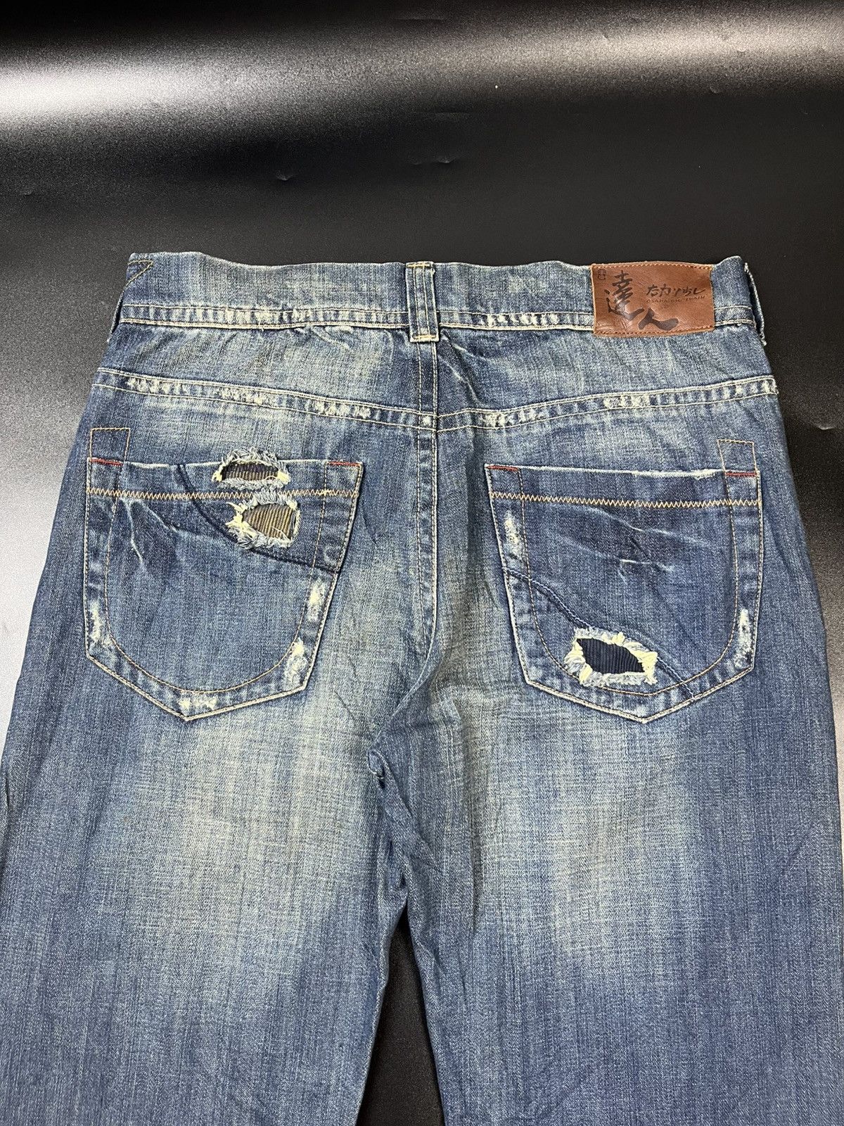 Hysteric Glamour japanese Osaka Big Train patchwork Suede Size US 34 / EU 50 - 8 Thumbnail