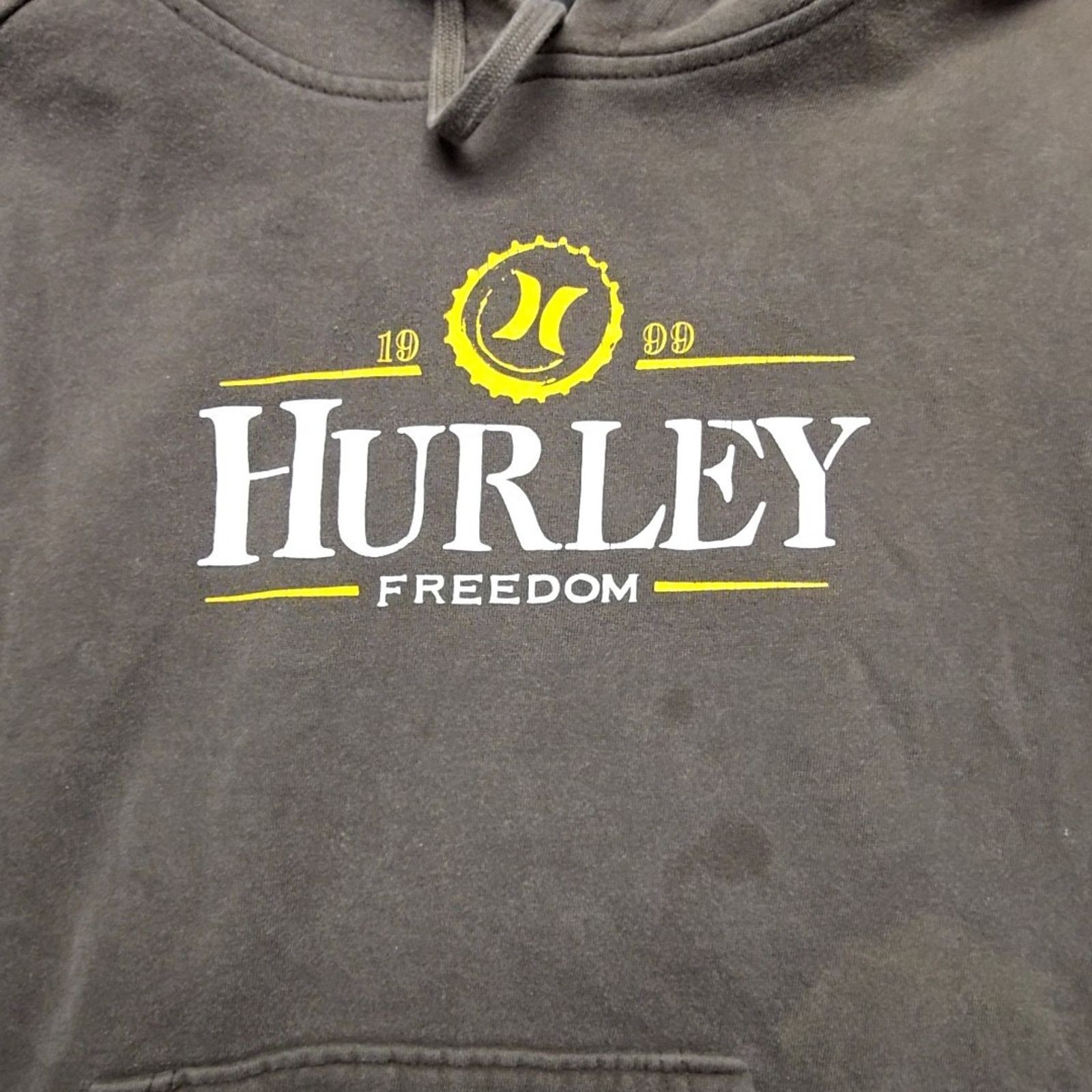 Hurley Hurley Freedom Hoodie Brown Graphic Print Small Pullover Size US S / EU 44-46 / 1 - 2 Thumbnail