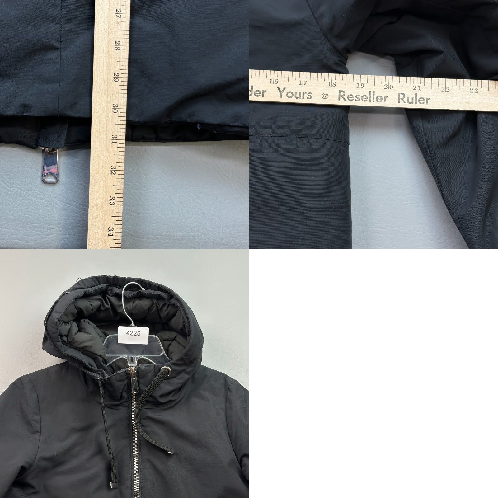 Zara Zara Parka Jacket Women's XS Black Full Zip Hooded Quilt Lined Outerwear Parka Jacket Women XS Black Full Zip Hooded Quilt Lined Size XS / US 0-2 / IT 36-38 - 9 Thumbnail
