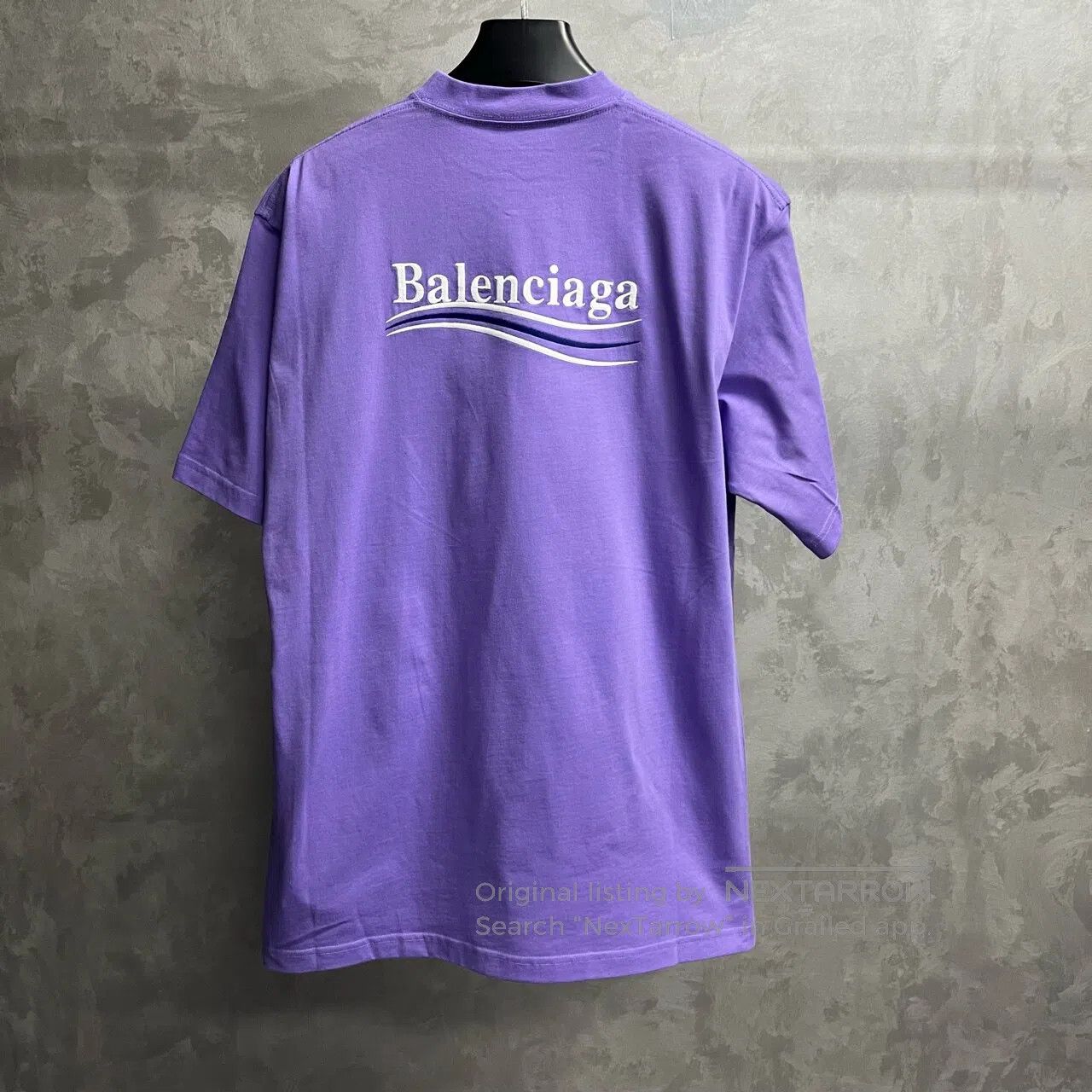 Balenciaga Balenciaga Letter-shaped logo printed, solid-color round-n Size US XXS / EU 40 - 6 Thumbnail