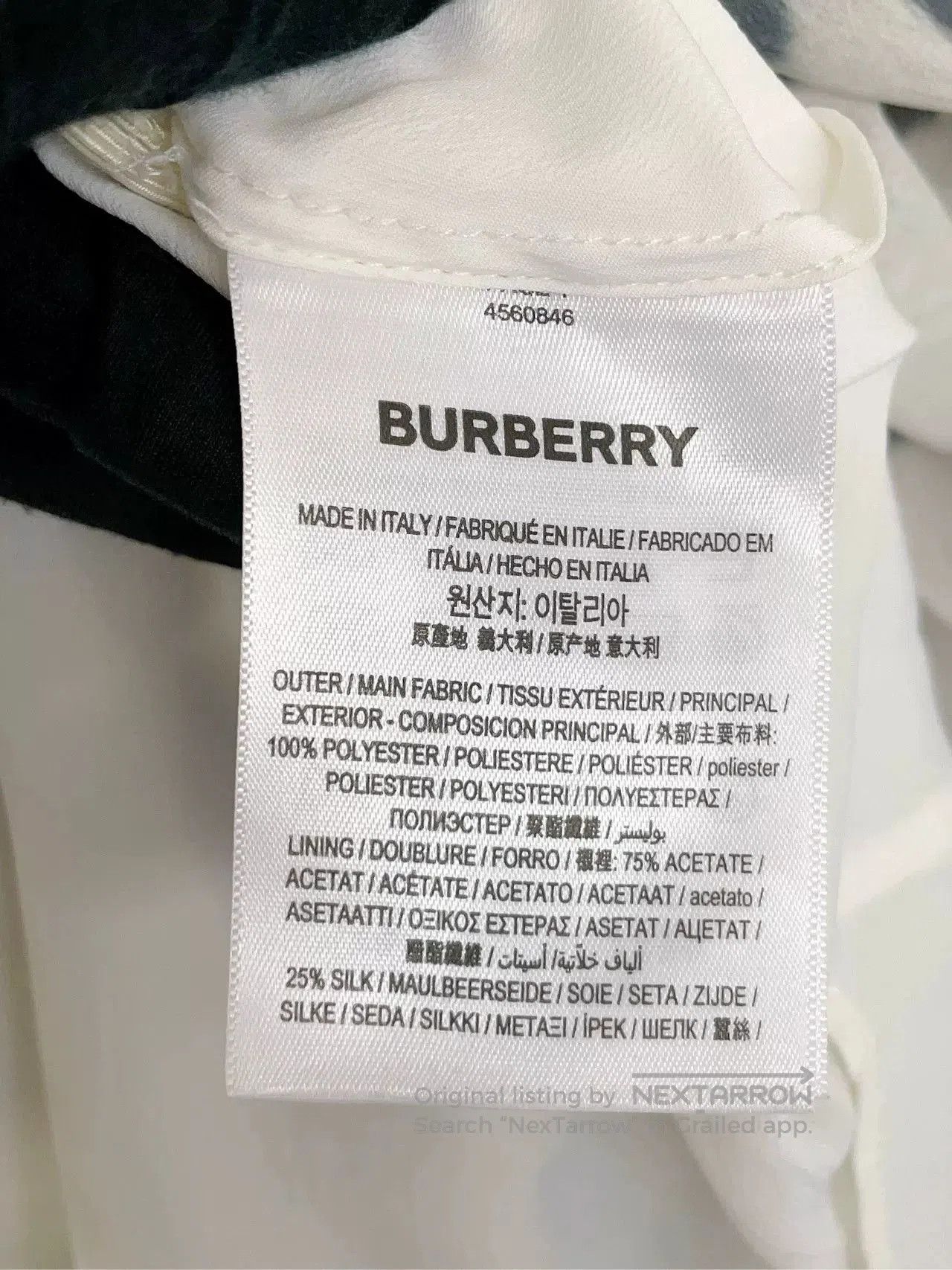 Burberry Burberry Gray Polka Dot Pleated Skirt. Size US 34 / EU 50 - 9 Thumbnail