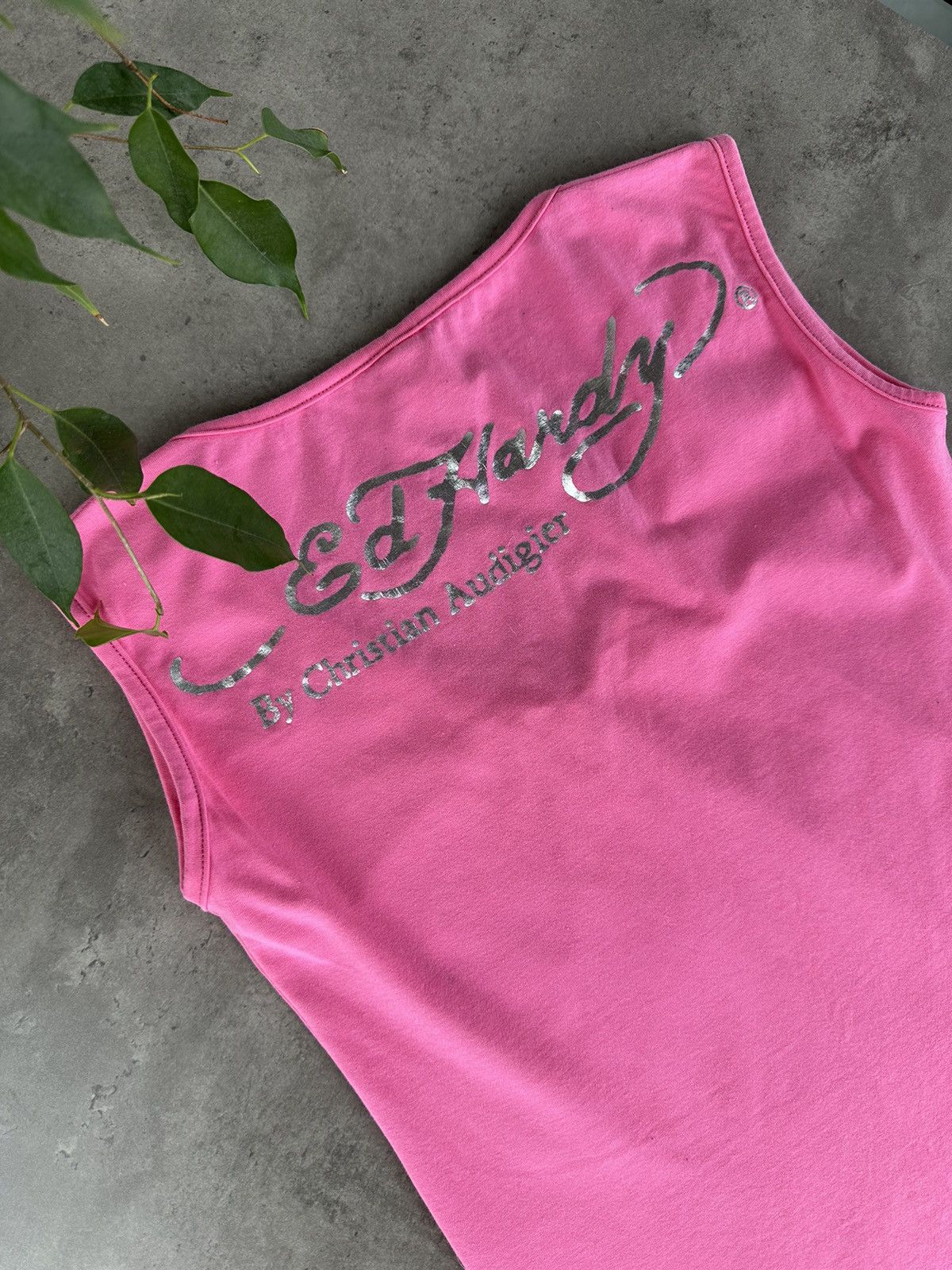 Ed Hardy Ed Hardy Elongated Tank Top Size XS / US 0-2 / IT 36-38 - 10 Thumbnail