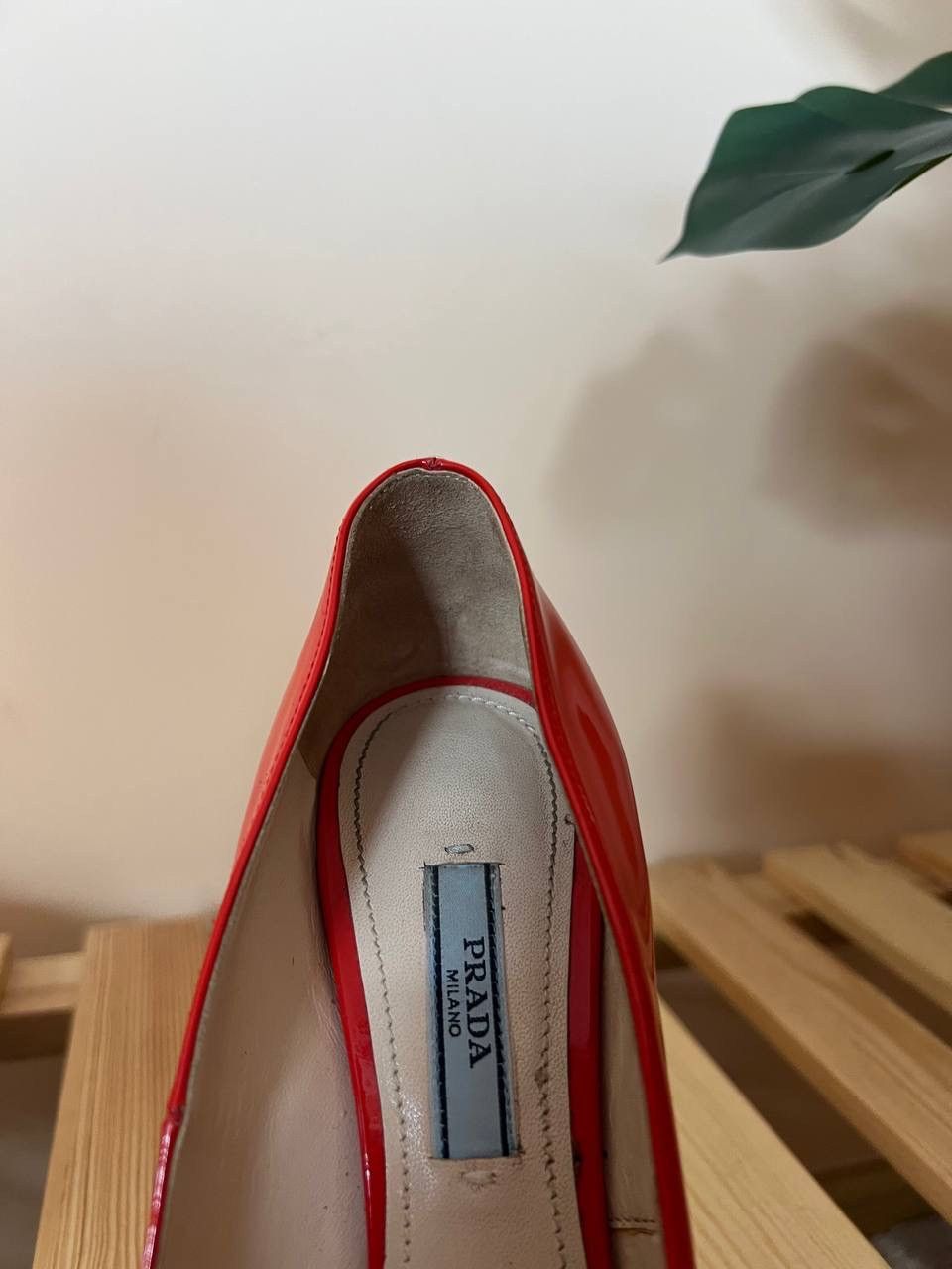 Prada Women High Heels Prada Red Size 37,5 Leather Size US 7.5 / IT 37.5 - 21 Thumbnail