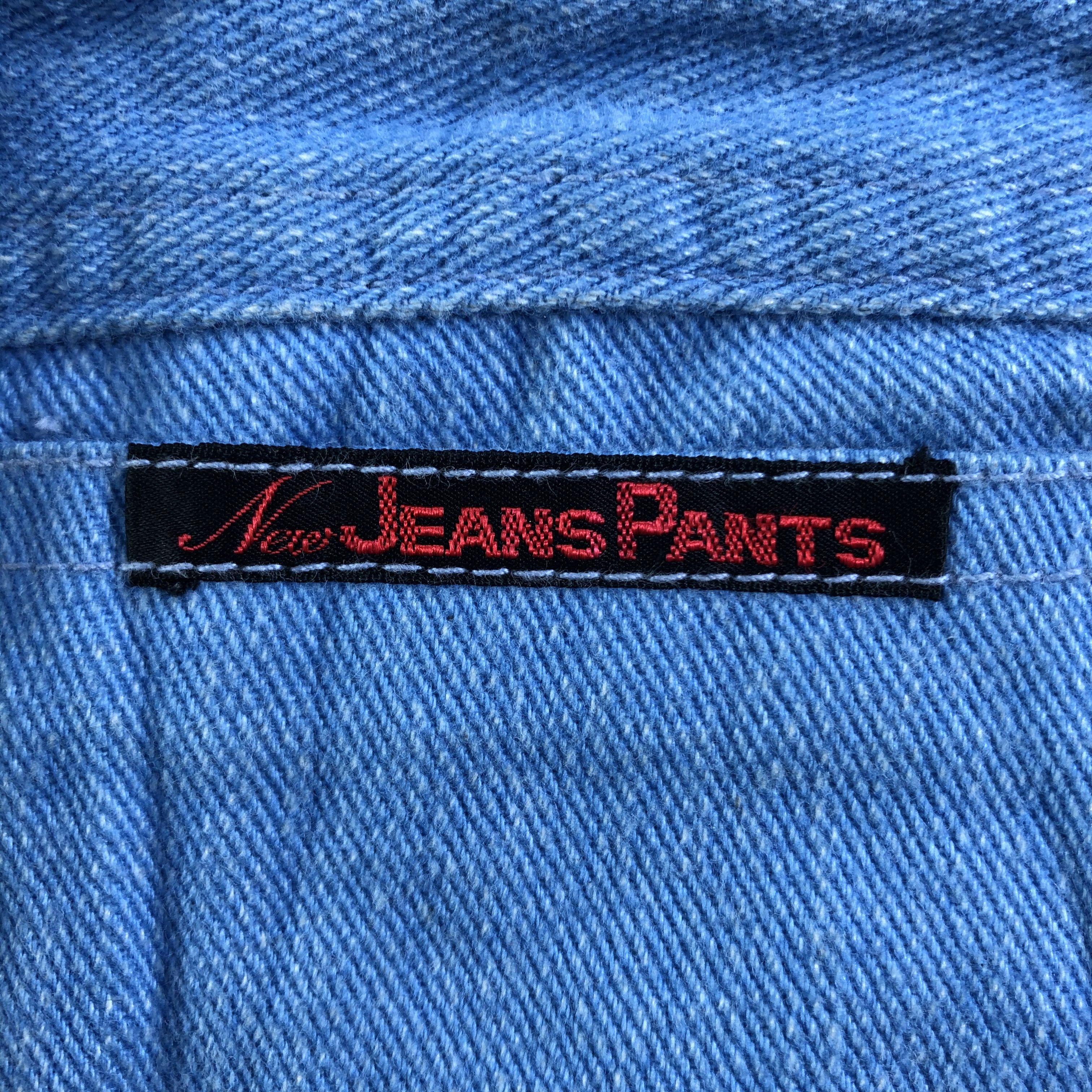 Japanese Brand Vintage 80s Bush Pants Flared Jeans KJ2038 Size US 29 - 5 Thumbnail