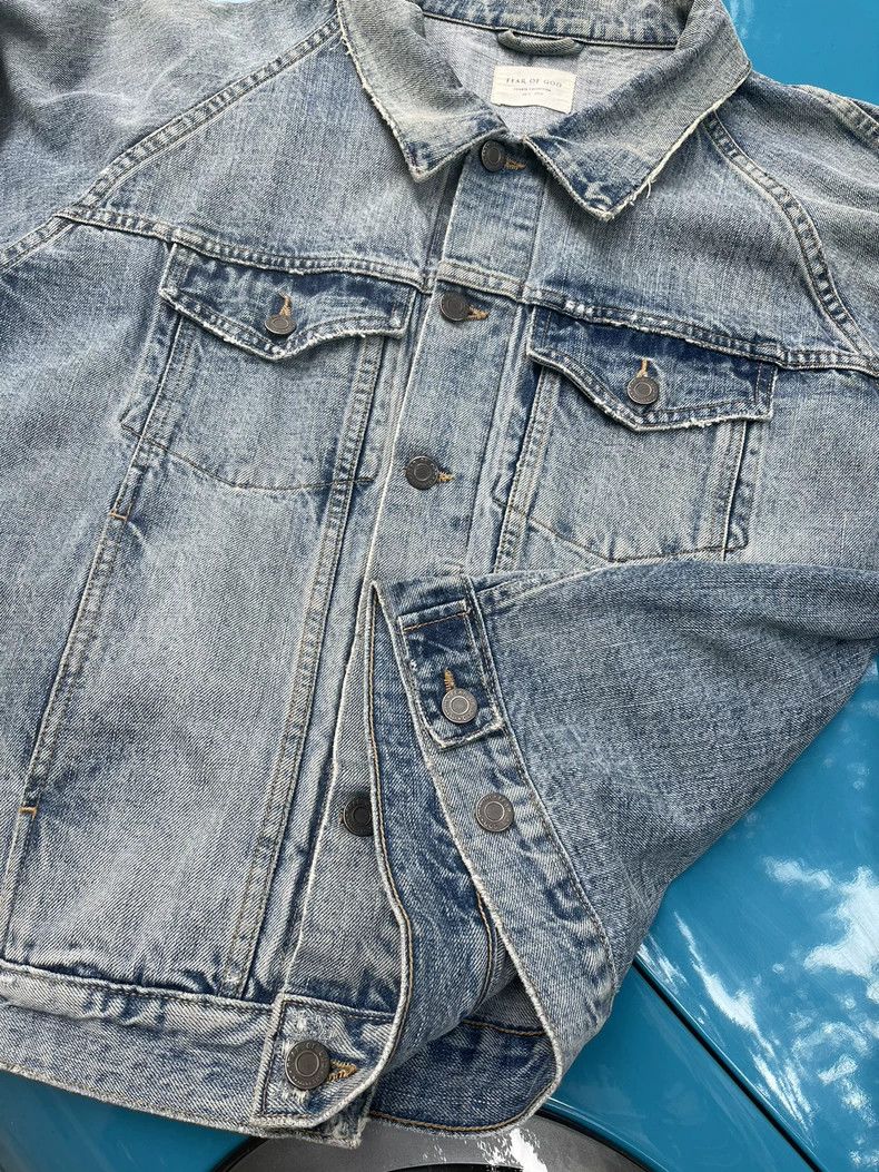 Fear of God Fear of God 4th og Blue Cow Jacket Size US L / EU 52-54 / 3 - 4 Thumbnail