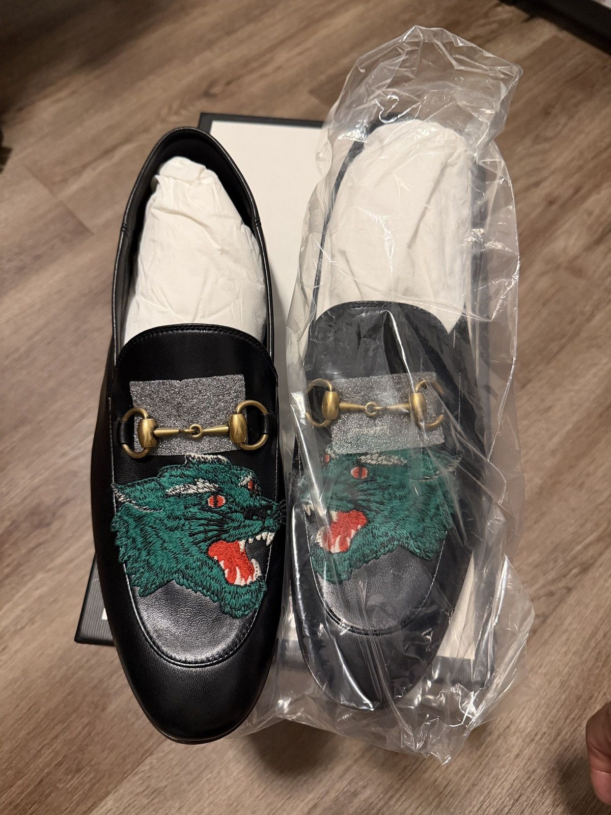 Gucci Gucci Brixton Agnello Plonge - wolf Size US 9.5 / EU 42-43 - 5 Thumbnail