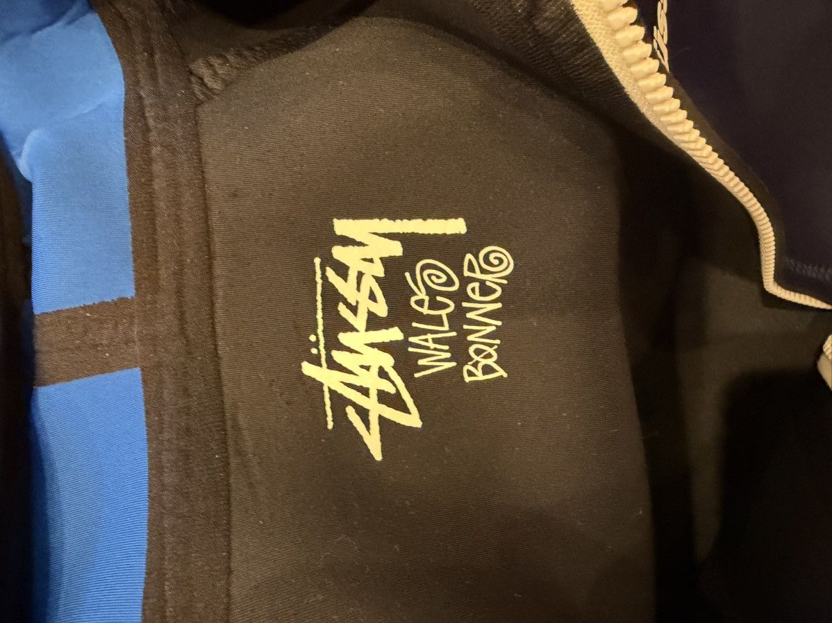 Stussy × Wales Bonner Stussy x Wales bonner neoprene hoodie navy Size US M / EU 48-50 / 2 - 7 Thumbnail