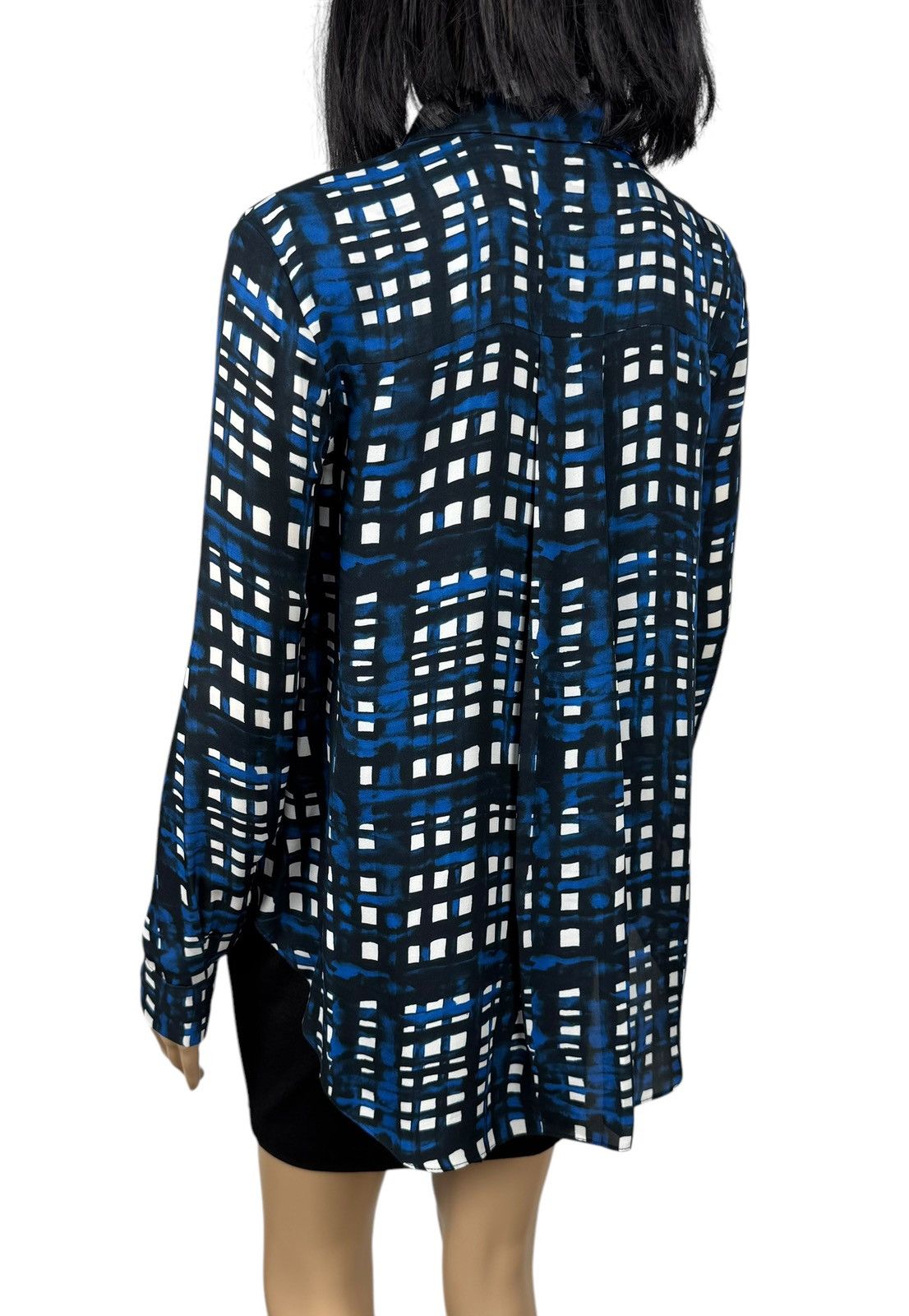 THAKOON Thakoon Addition Plaid Silk Mini Dress size 0 Size XS / US 0-2 / IT 36-38 - 8 Thumbnail