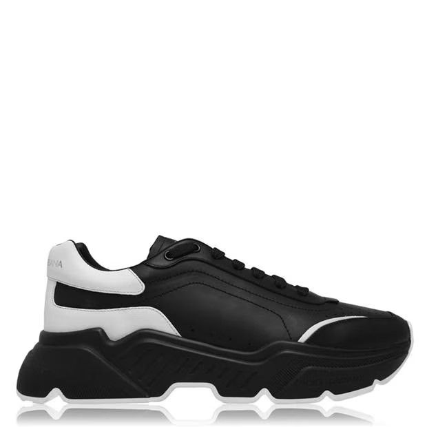 image of Dolce Gabbana O1G2R1Mq0324 Trainers In Black & White Shoes in Black/White, Men's (Size 10)