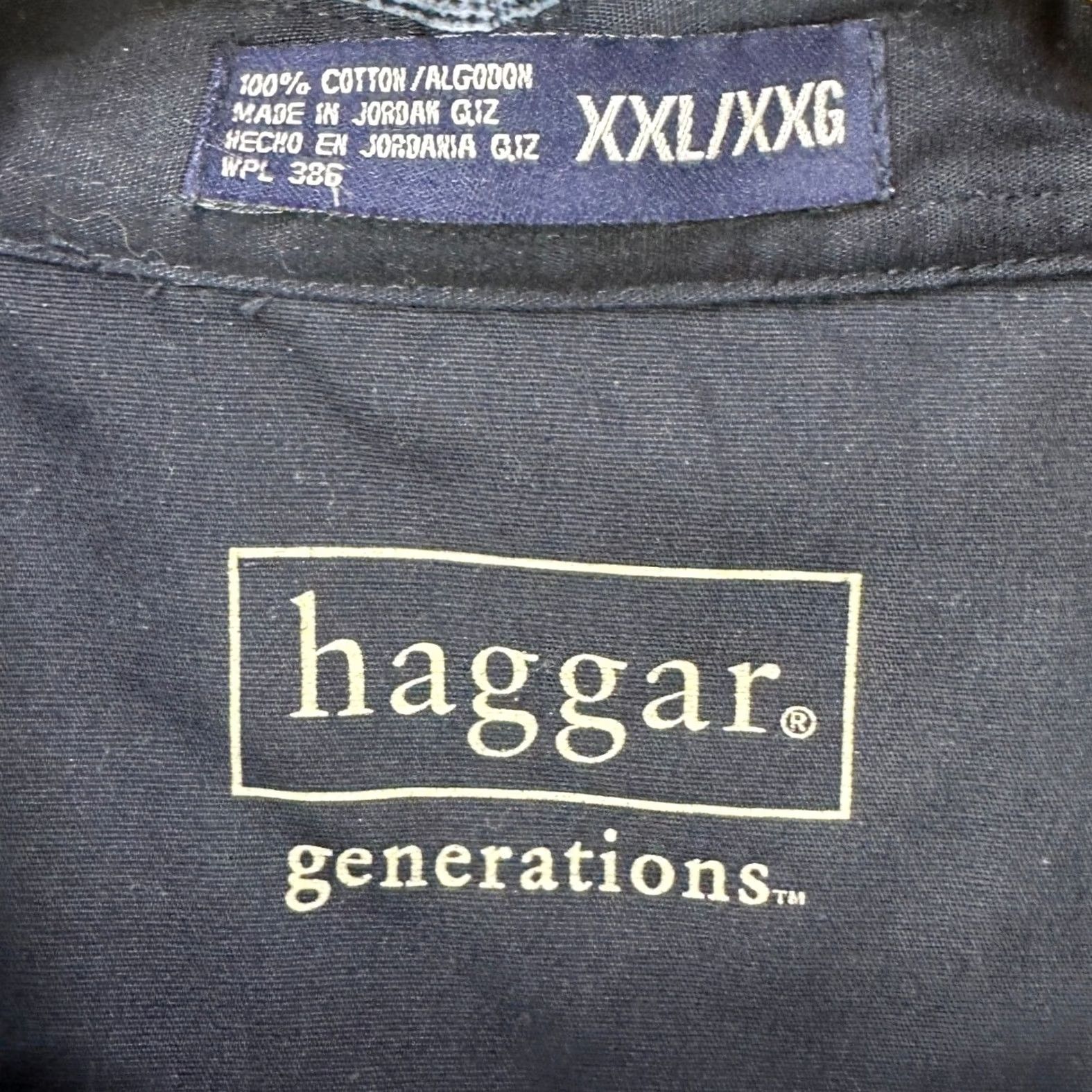 Haggar VINTAGE Haggar Generations Shirt Corduroy Mens 2XL Blue Plaid Button Down NEW Size US XXL / EU 58 / 5 - 5 Thumbnail