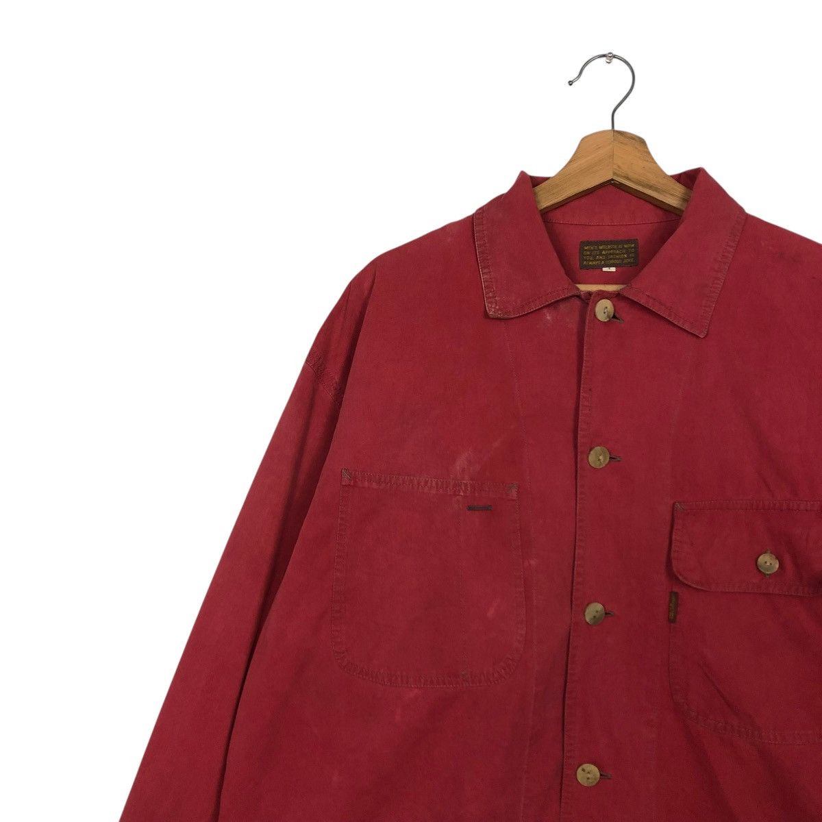Japanese Brand 🔥VINTAGE CHORE WORK JACKET MEN’S MELROSE ISSEY MIYAKE Size US M / EU 48-50 / 2 - 9 Thumbnail