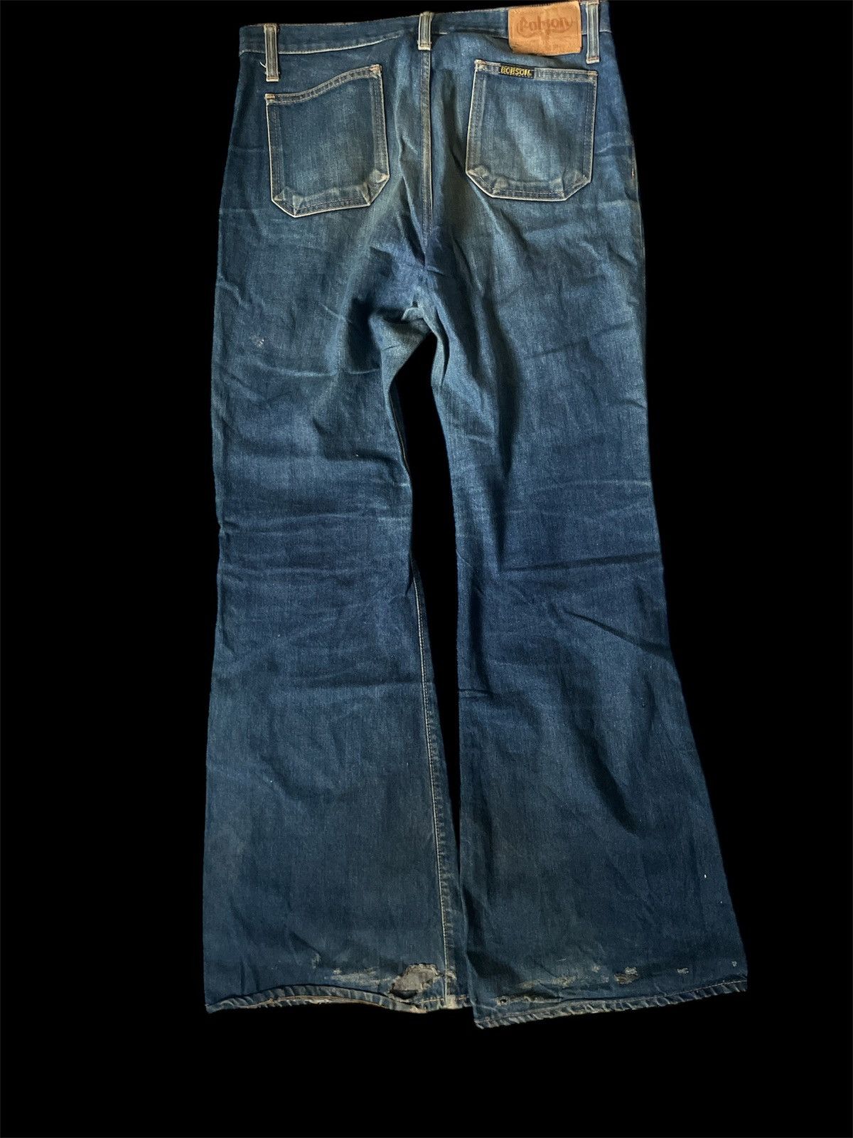 Japanese Brand × Vintage Vintage 80s Bobson Bootcut Flared Jean Size US 34 / EU 50 - 17 Thumbnail