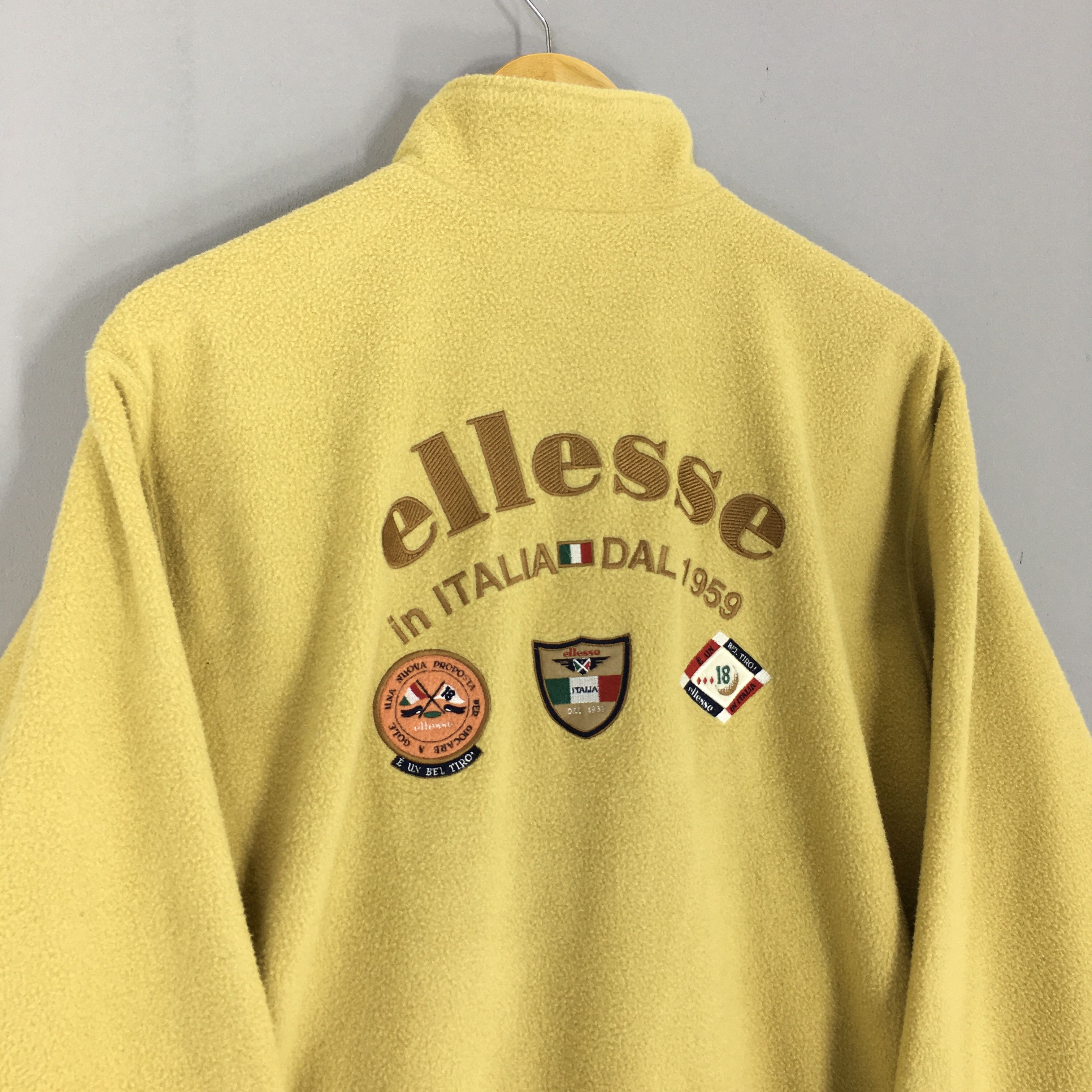 Ellesse × Polartec Vintage Ellesse Golf Polartec Fleece Jacket Medium Size US M / EU 48-50 / 2 - 2 Thumbnail