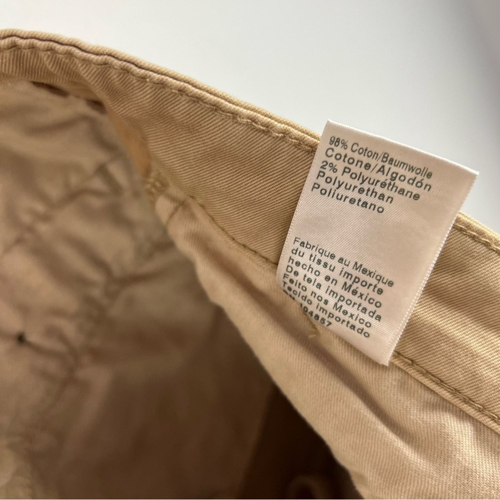 AG Adriano Goldschmied AG Marshall Tan Slim Fit Chino Pants Size US 38 / EU 54 - 8 Thumbnail