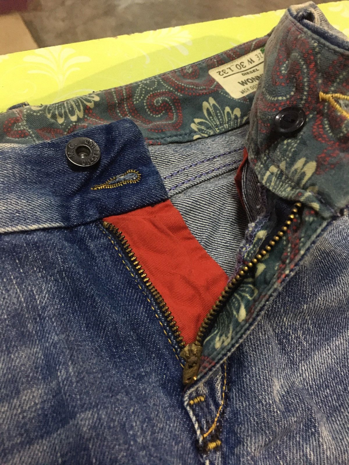 Diesel × Vintage Diesel wonnha Size 33" - 16 Thumbnail