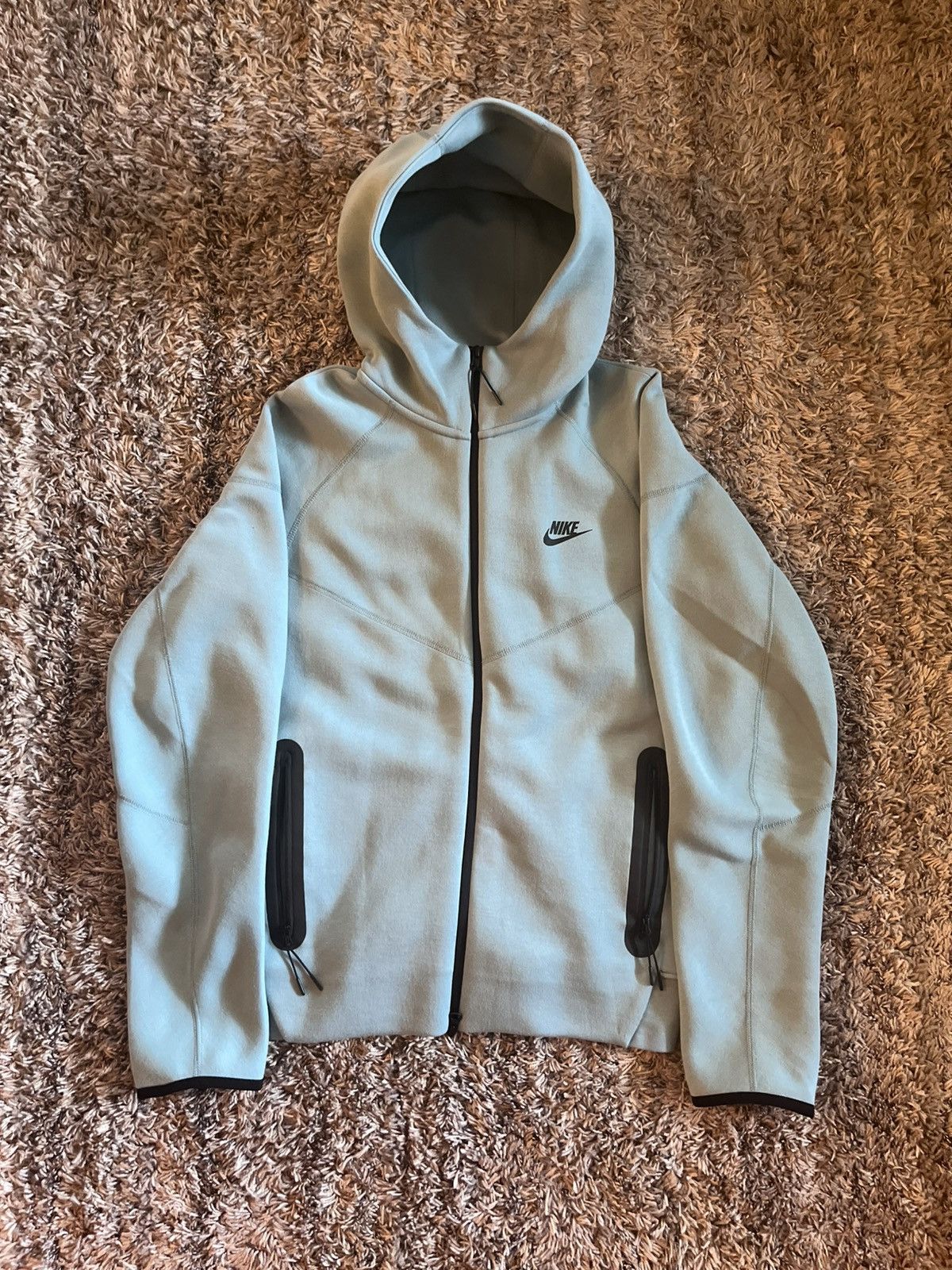Nike light blue nike tech Size US M / EU 48-50 / 2 - 2 Thumbnail