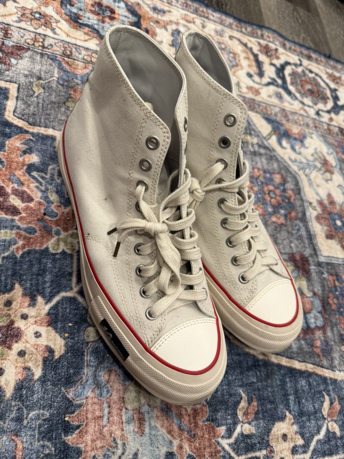 Visvim Visvim skagway hi top sneakers in white Size US 10 / EU 43 - 4 Thumbnail