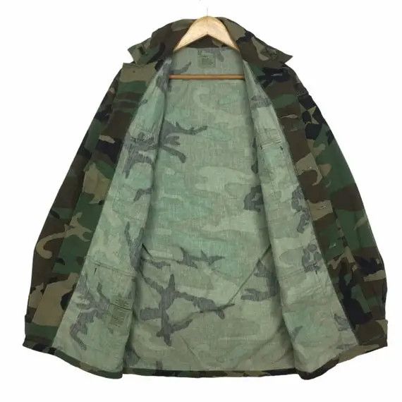 Other Vtg Camouflage Army Military USAAF USMC Jacket 2nd Division Size US M / EU 48-50 / 2 - 5 Thumbnail