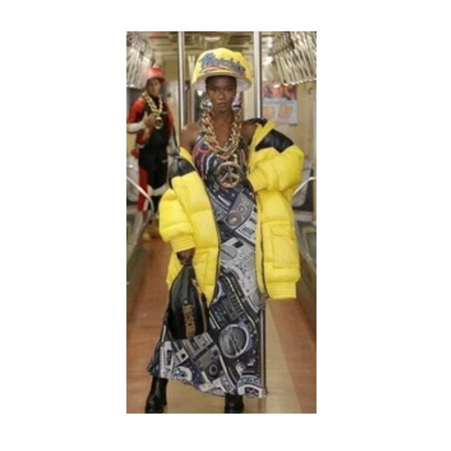 Moschino AW20 MOSCHINO Couture Jeremy Scott GIGANTIC SNAPBACK HAT Size ONE SIZE - 1 Thumbnail