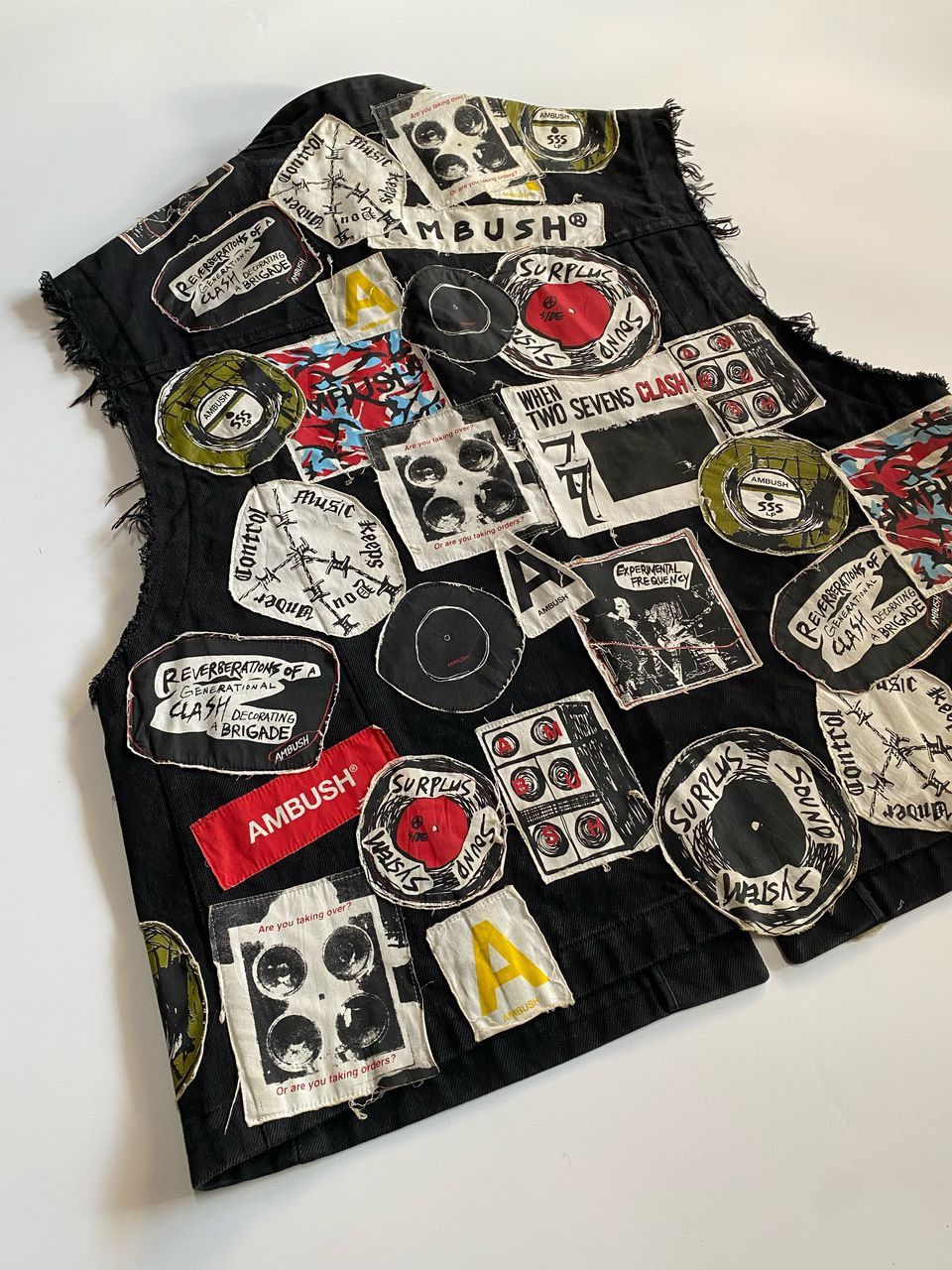 Ambush Design × Japanese Brand AMBUSH DENIM VEST OVER Size US L / EU 52-54 / 3 - 5 Thumbnail