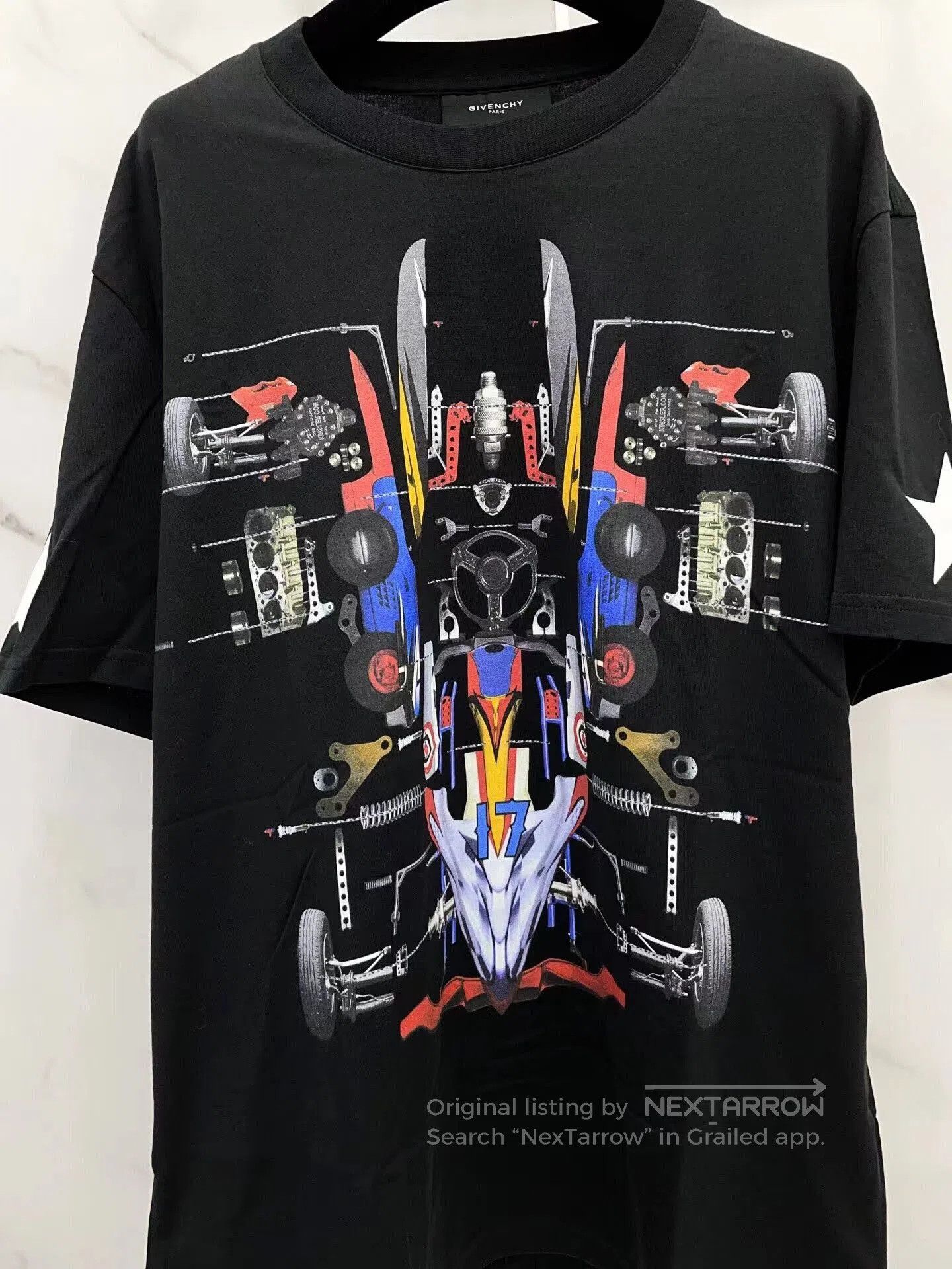 Givenchy Givenchy Men's Printed Slim T-shirt. Size US L / EU 52-54 / 3 - 5 Thumbnail