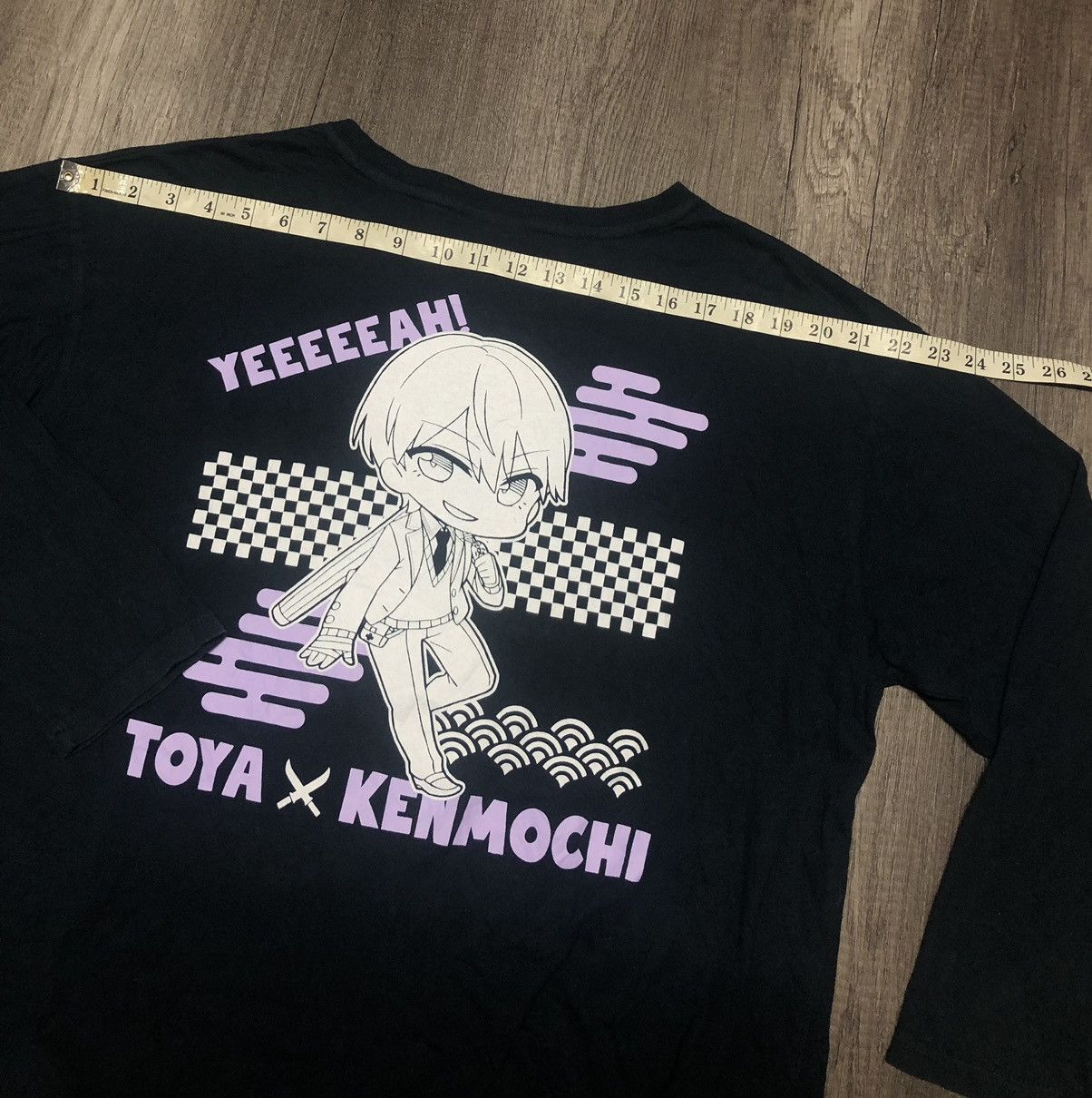 Anime × Cartoon Network × Japanese Brand Vintage Anima Toya x Kenmochi Long Sleeve Tee Shirt Size US XL / EU 56 / 4 - 19 Thumbnail