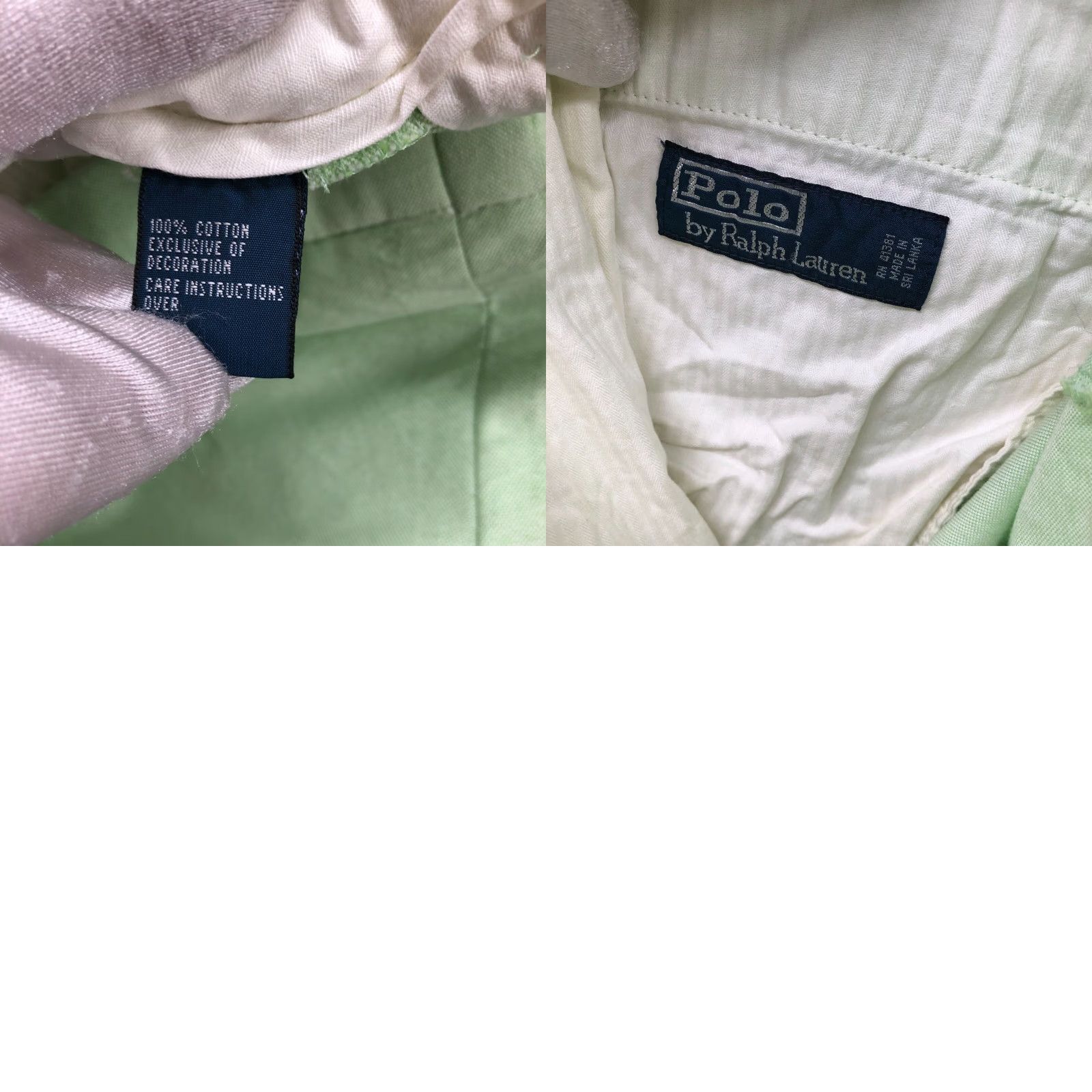 Polo Ralph Lauren VTG Polo Ralph Lauren Chino Shorts Mens Size 34 Light Green Embroidered Dog Shirt Size US S / EU 44-46 / 1 - 9 Thumbnail