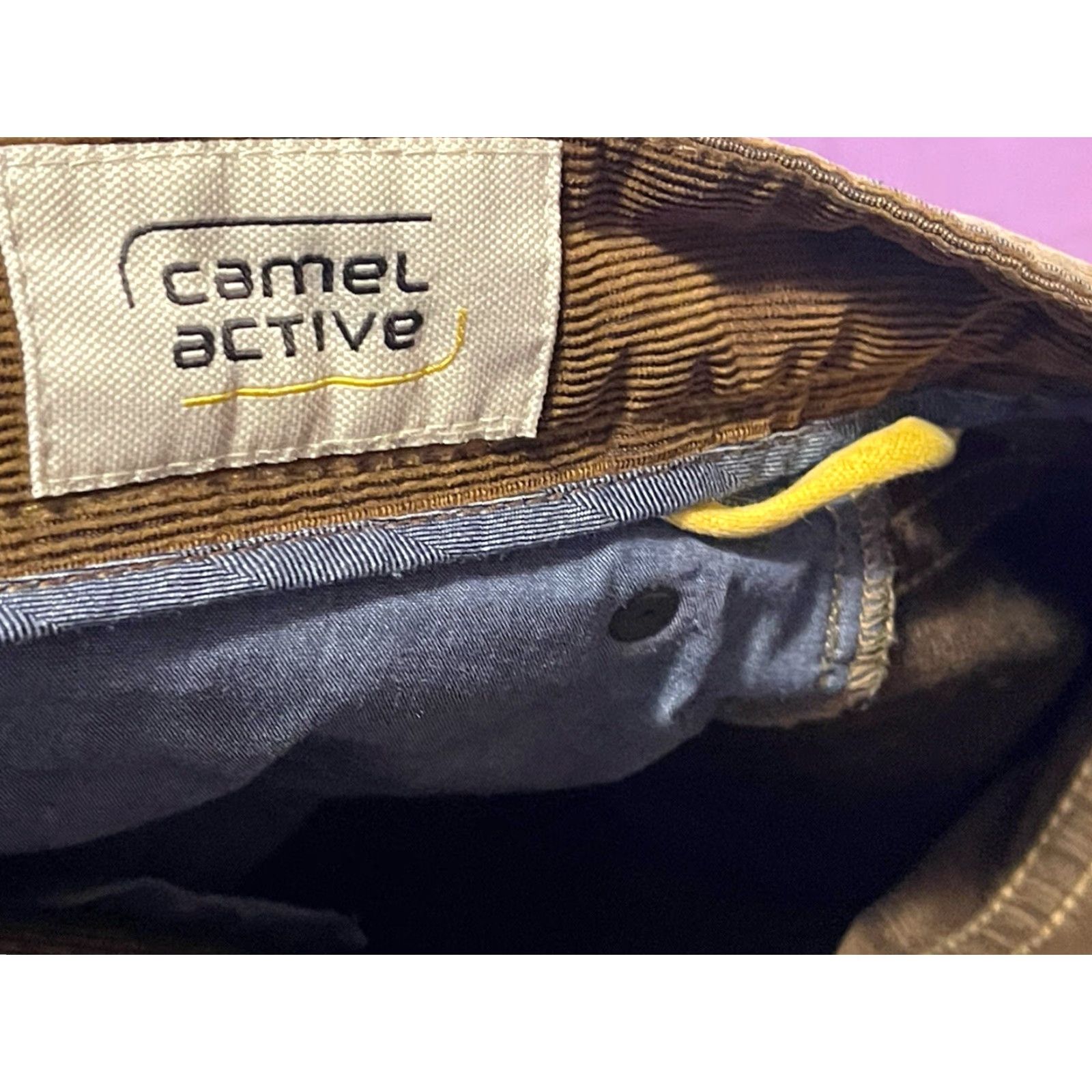 Camel Camel Active Madison Corduroy Pants Sz 34x34 Brown Mens Size US 34 / EU 50 - 7 Thumbnail