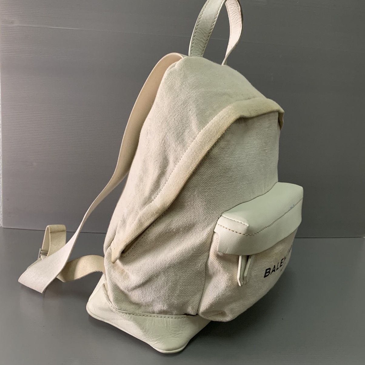 Balenciaga Balenciaga Canvas Backpack Bag Size ONE SIZE - 2 Thumbnail