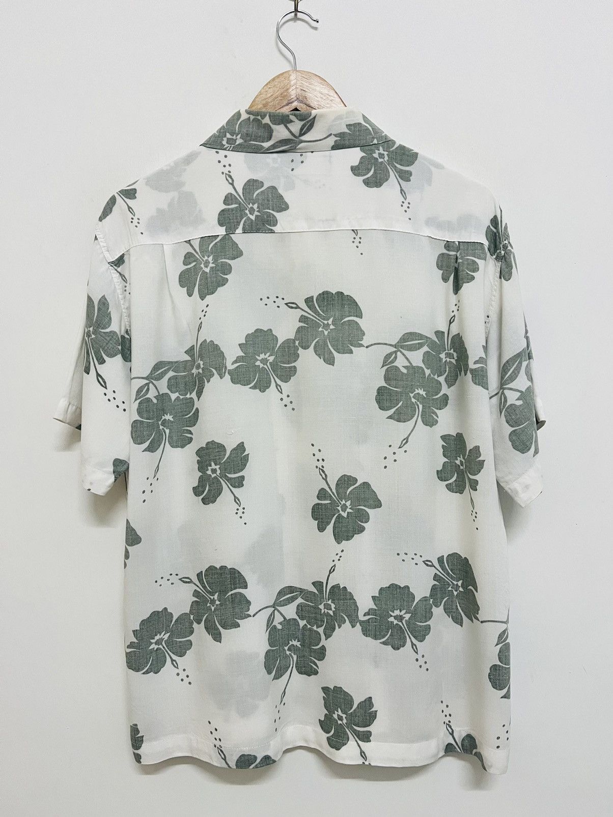 Stussy Vintage 1990s Stussy C Floral Hawaiian Camp Collar Shirt Size US M / EU 48-50 / 2 - 3 Thumbnail