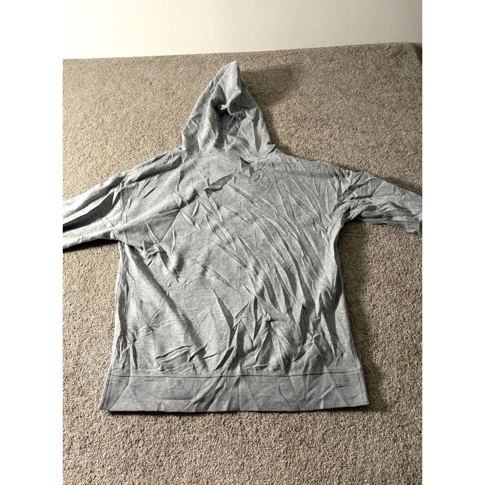 Reebok Reebok Hoodie Mens Large Gray Fleece Pullover Logo Sweatshirt Athletic Size US L / EU 52-54 / 3 - 8 Thumbnail