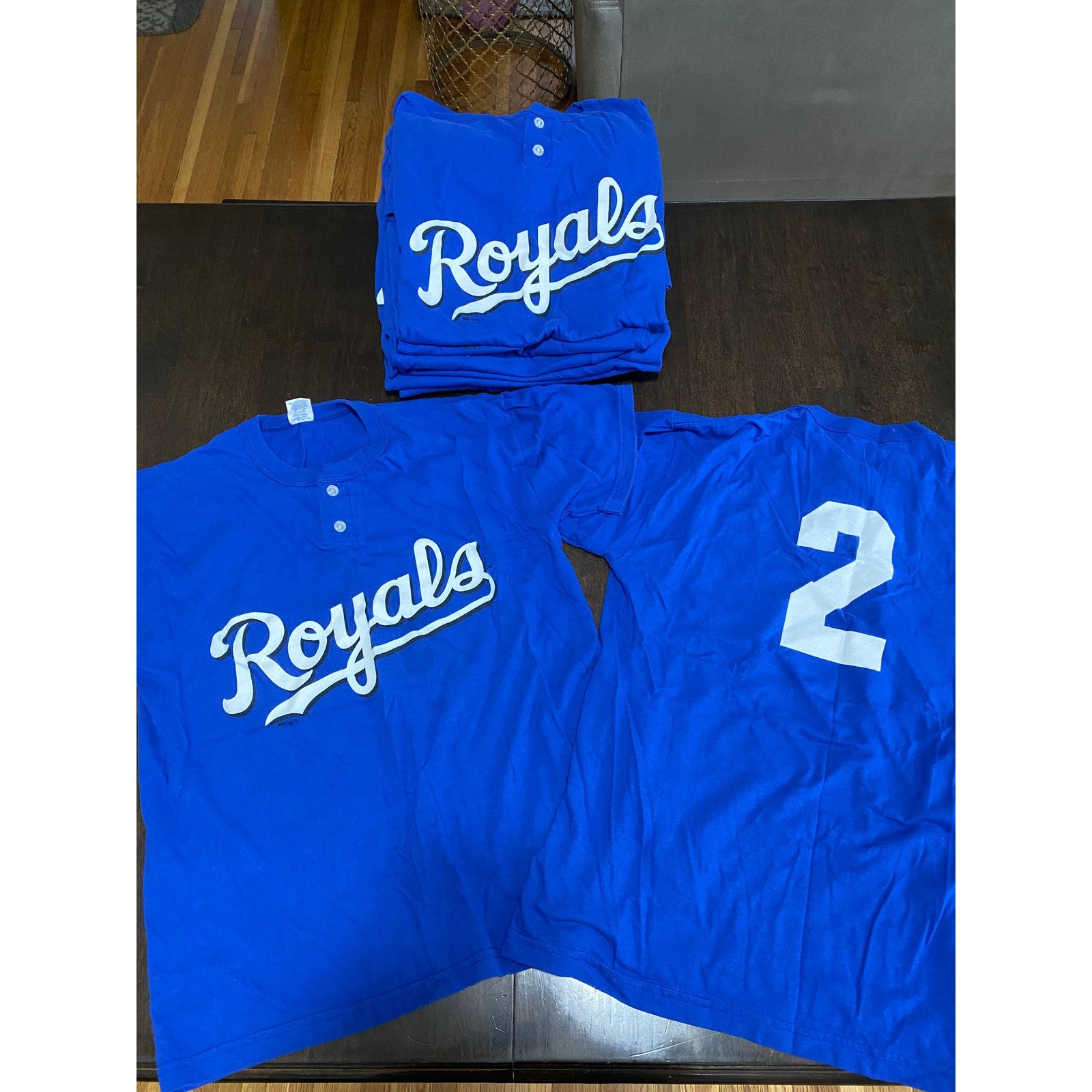 Russell Athletic NWOT Set 12 of Kansas City Royals Jersey T-shirts Size US M / EU 48-50 / 2 - 1 Thumbnail