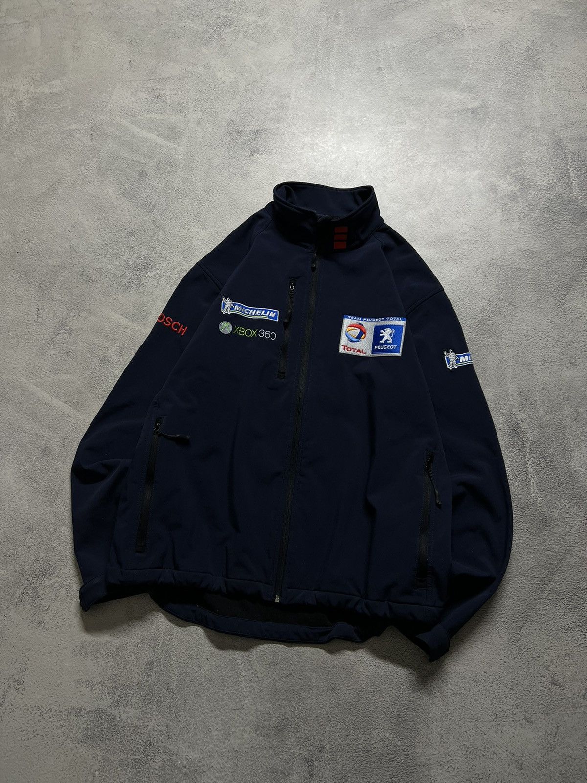 Formula 1 × Vintage Vintage Peugeot Sport Formula One Racing Soft Shell Jacket Size US L / EU 52-54 / 3 - 3 Thumbnail