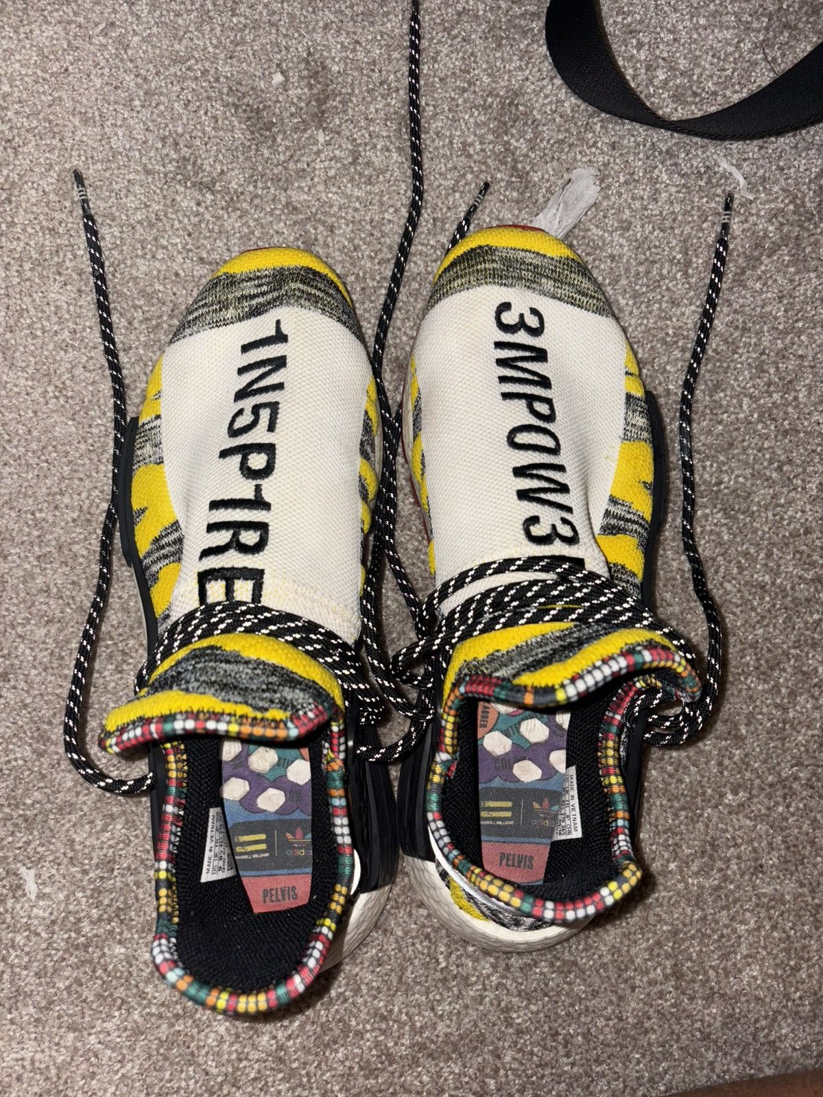 Adidas adidas NMD Human Race Pharrell Solar Pack Red Size US 9 / EU 42 - 4 Thumbnail