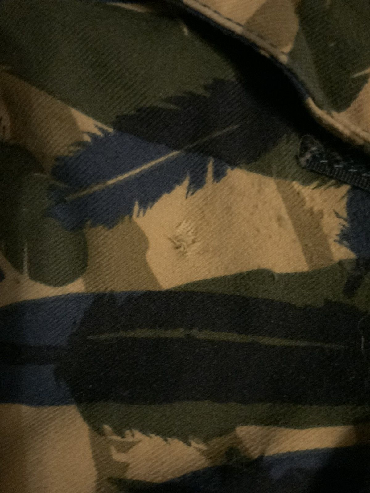 Burton × Vintage Vintage Y2K Burton Snowboards Feather Camo Ski Cargo Pants Size US 32 / EU 48 - 14 Thumbnail