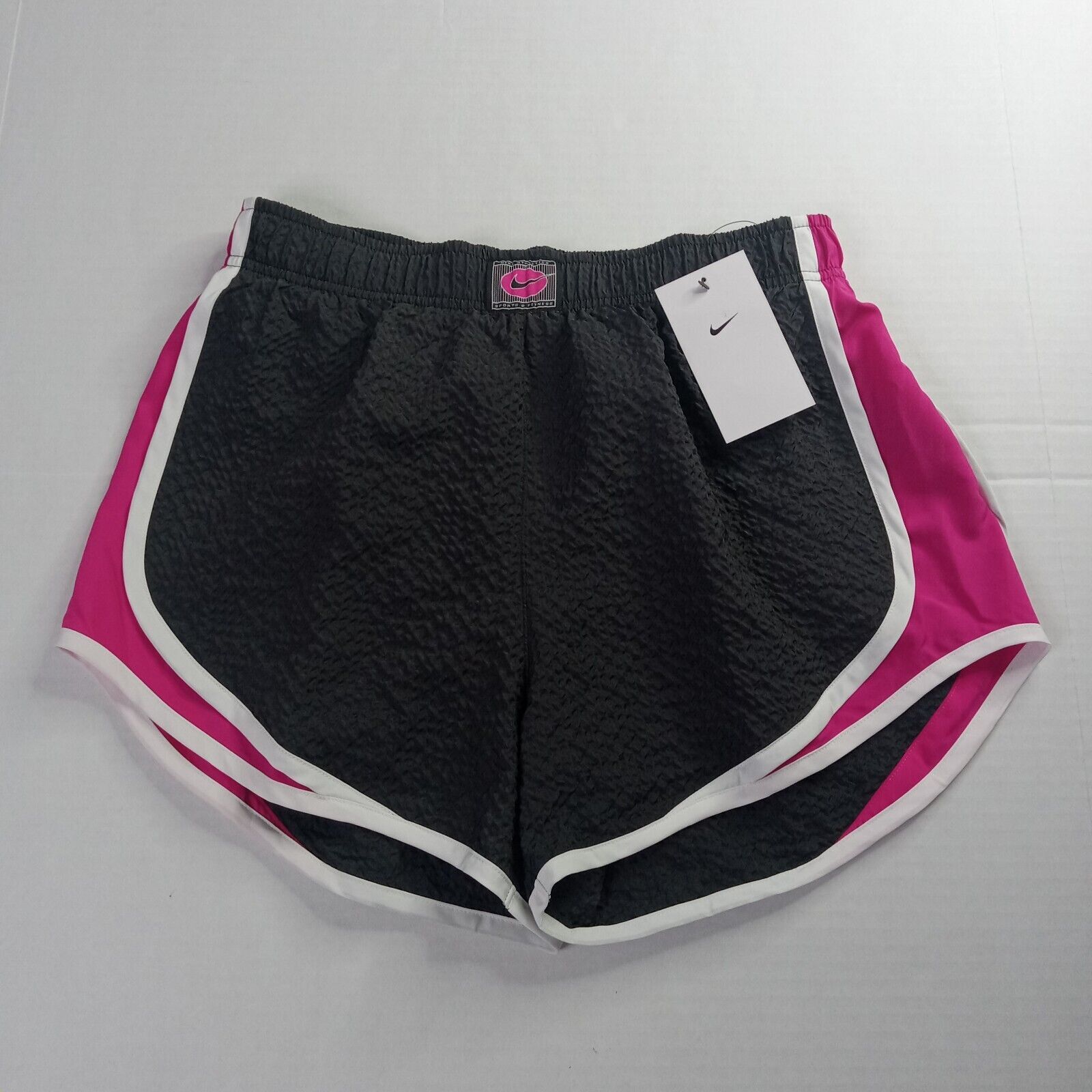 Nike Nike Tempo Icon Clash Textured Shorts Black Pink Women’s S Size 28" / US 6 / IT 42 - 1 Thumbnail