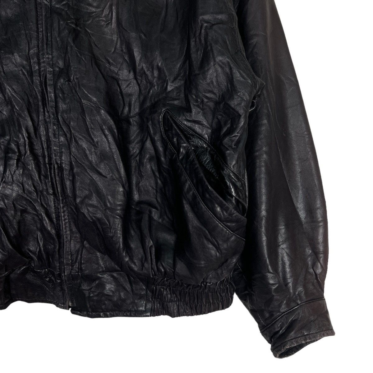 Japanese Brand 🔥 ARCHIVES KA UOMO LEATHER BOMBER JACKET Size US L / EU 52-54 / 3 - 5 Thumbnail