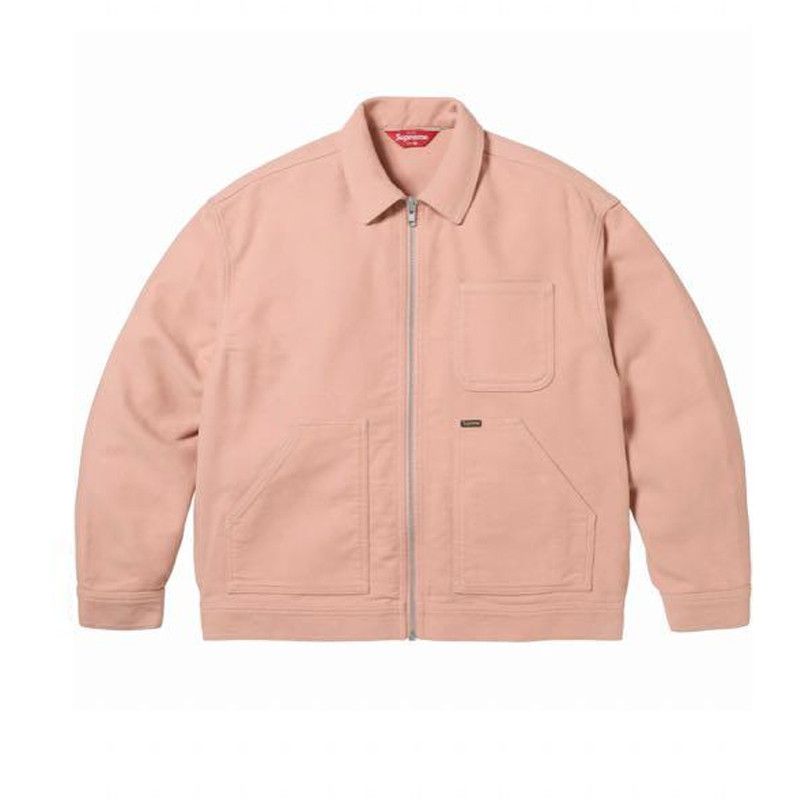 Lacoste × Supreme Supreme x Lacoste Harrington Jacket Pink | Grailed