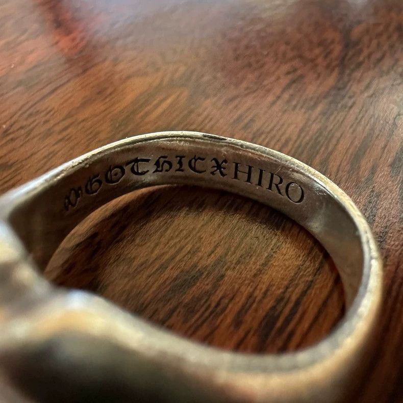Yohji Yamamoto Silver Twisted Design Ring Size ONE SIZE - 4 Thumbnail