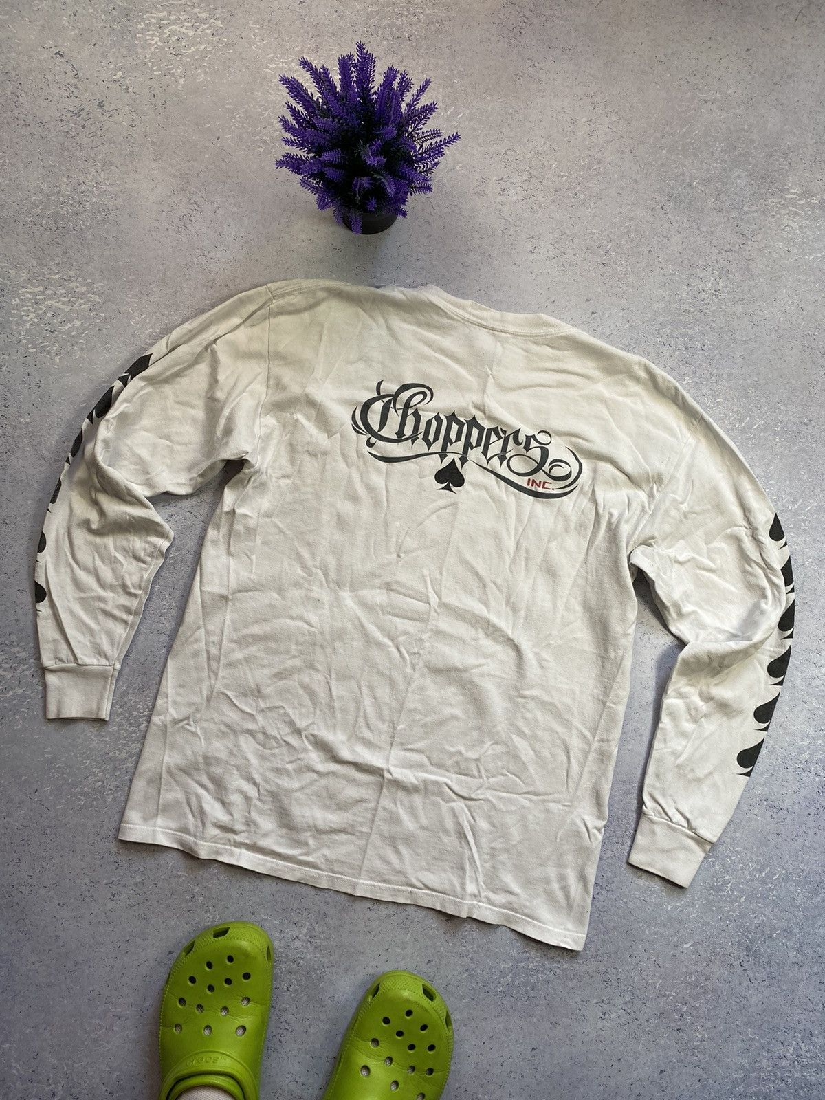 West Coast Choppers Vintage Choppers Men’s Sweatshirt with Big Logo Size US L / EU 52-54 / 3 - 1 Thumbnail