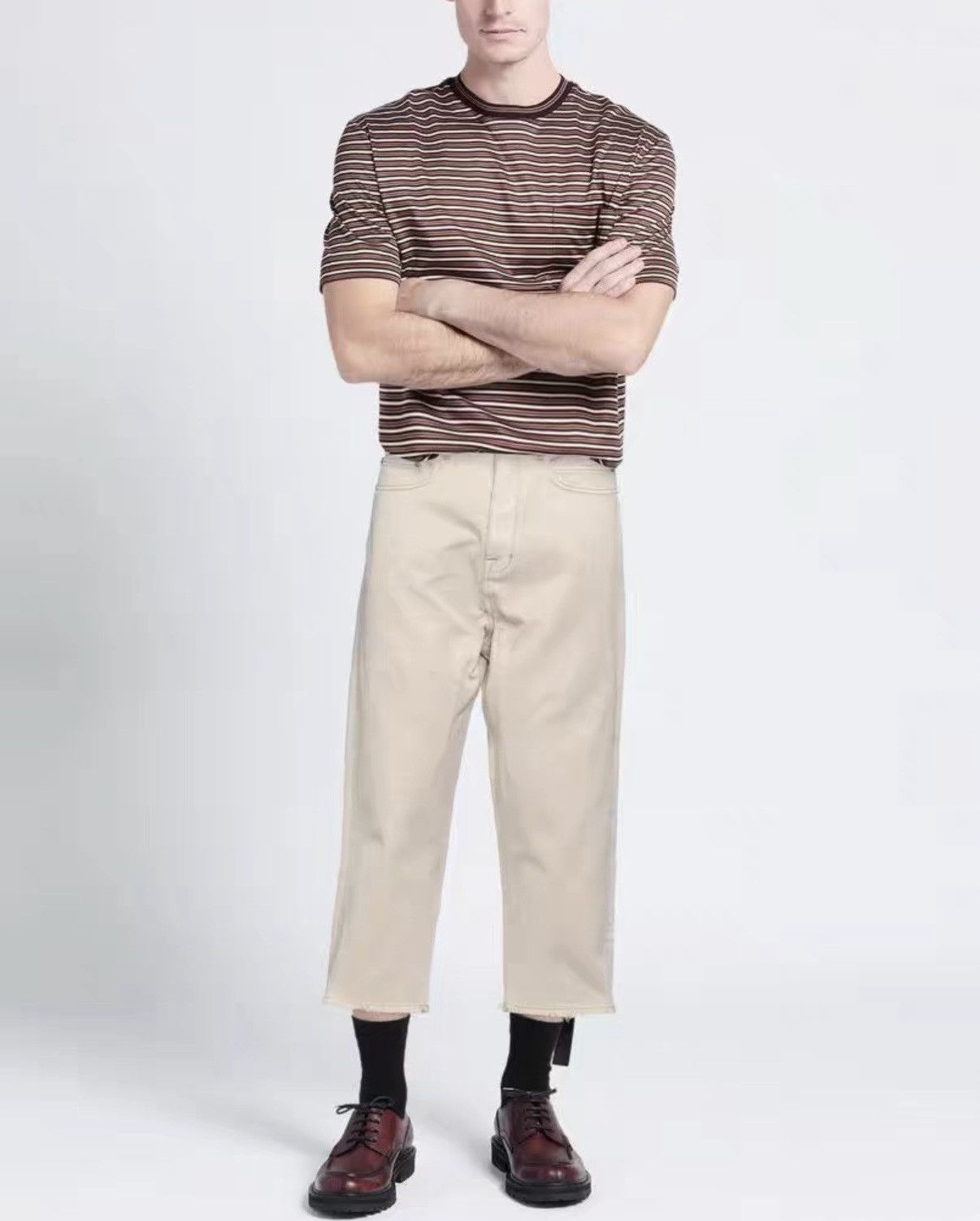 Rick Owens Rick Owens Drkshdw Cropped Denim Pants Size US 30 / EU 46 - 6 Thumbnail