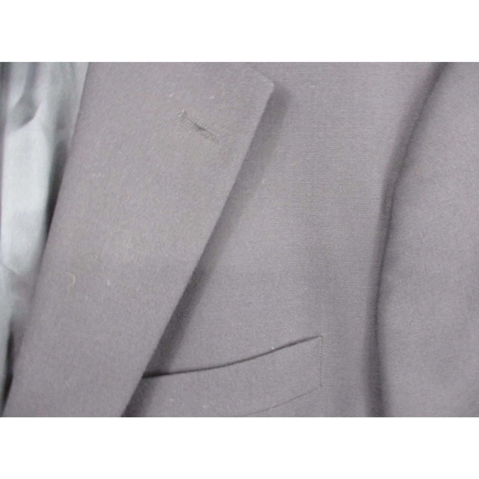 Brooks Brothers Brooks Brothers Blazer Jacket Mens 2 Button Notch Gray 42R Wool Stretch Regular Size 42R - 2 Thumbnail